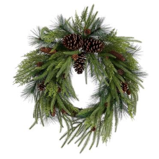 Cedar Cone Garland with Glitter – Hester & Cook