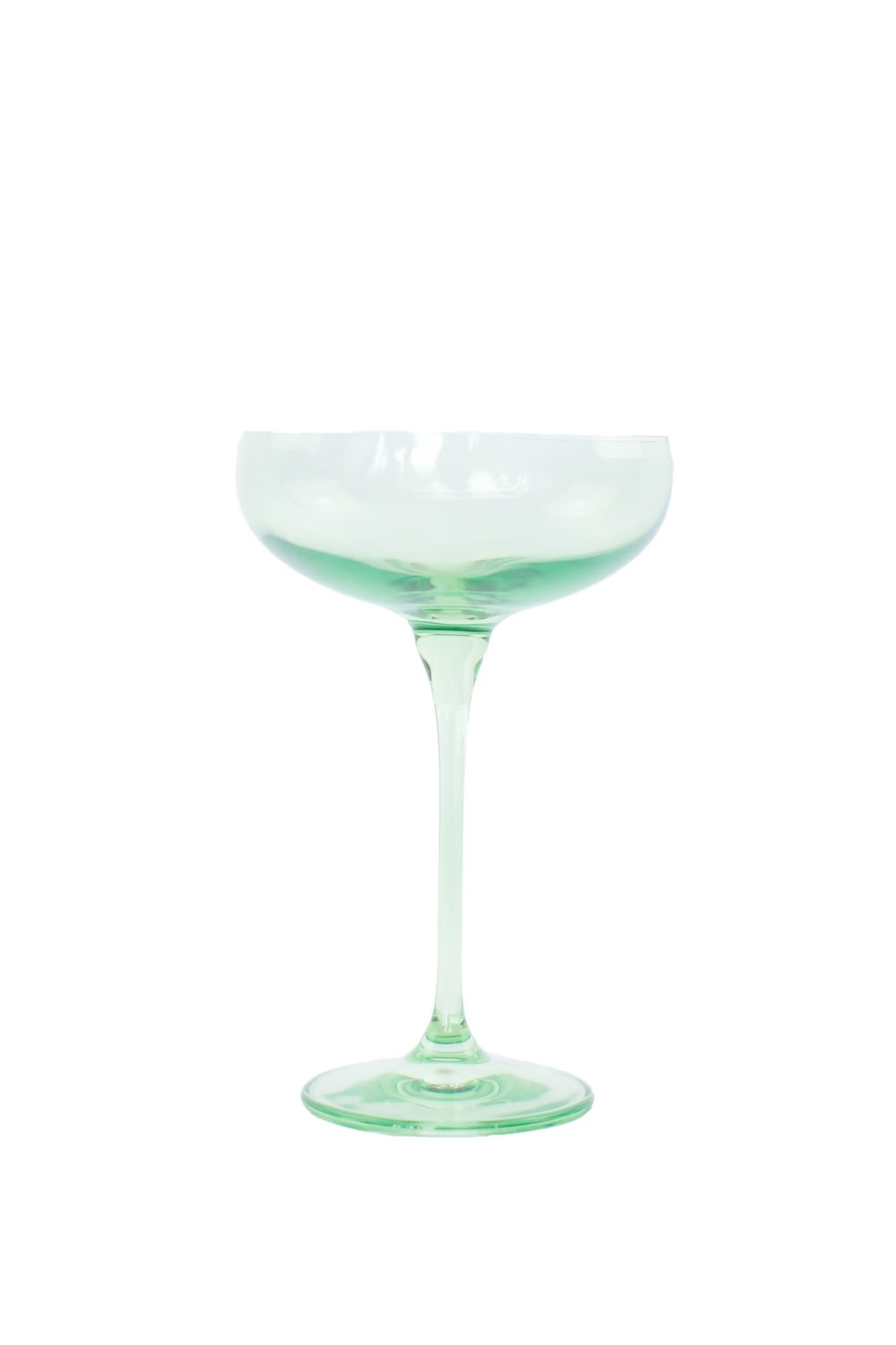 Estelle Colored Martini Glass - Set of 6 {Emerald Green}