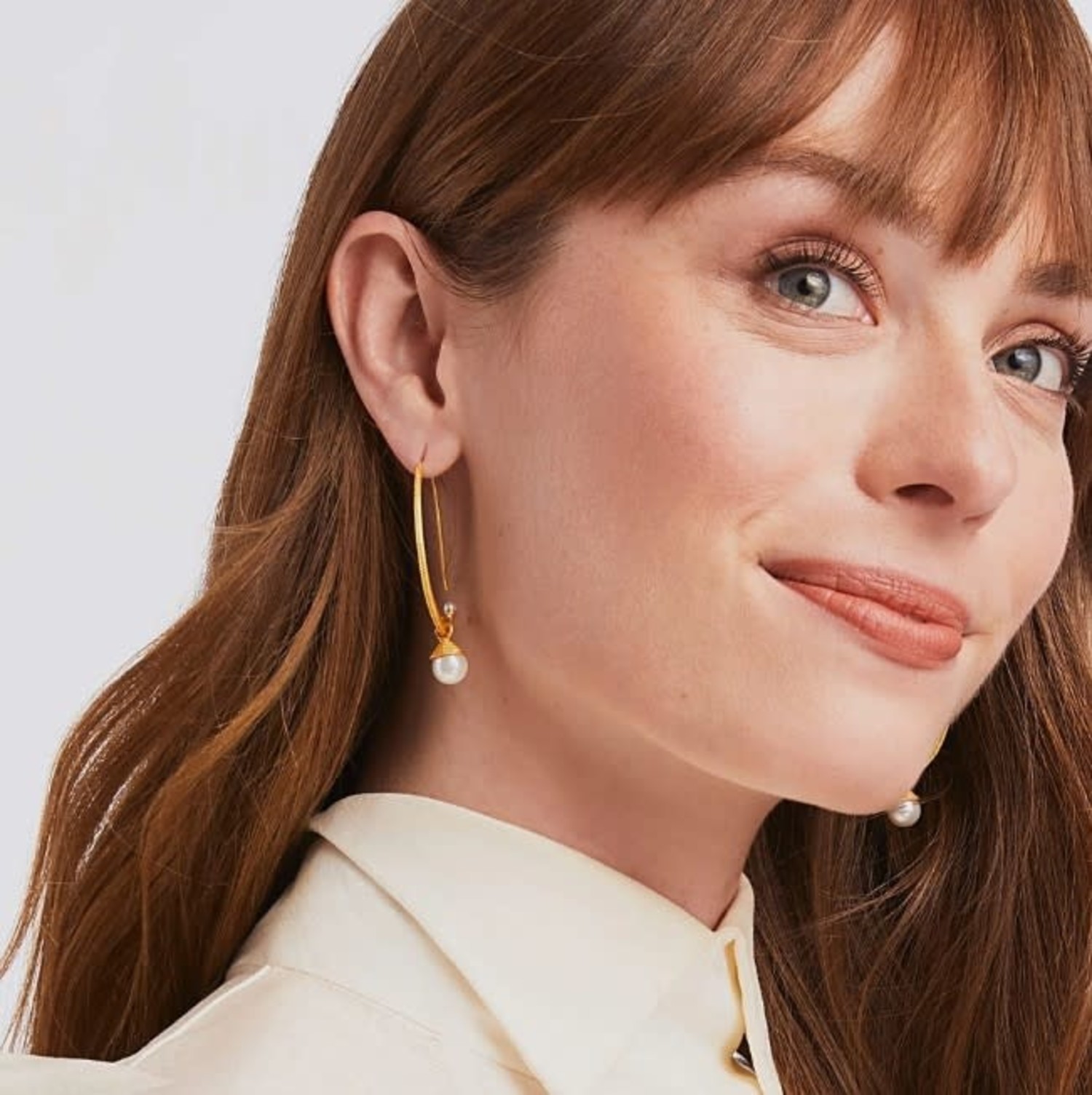 Signature Large Earring Backs in Gold | Julie Vos