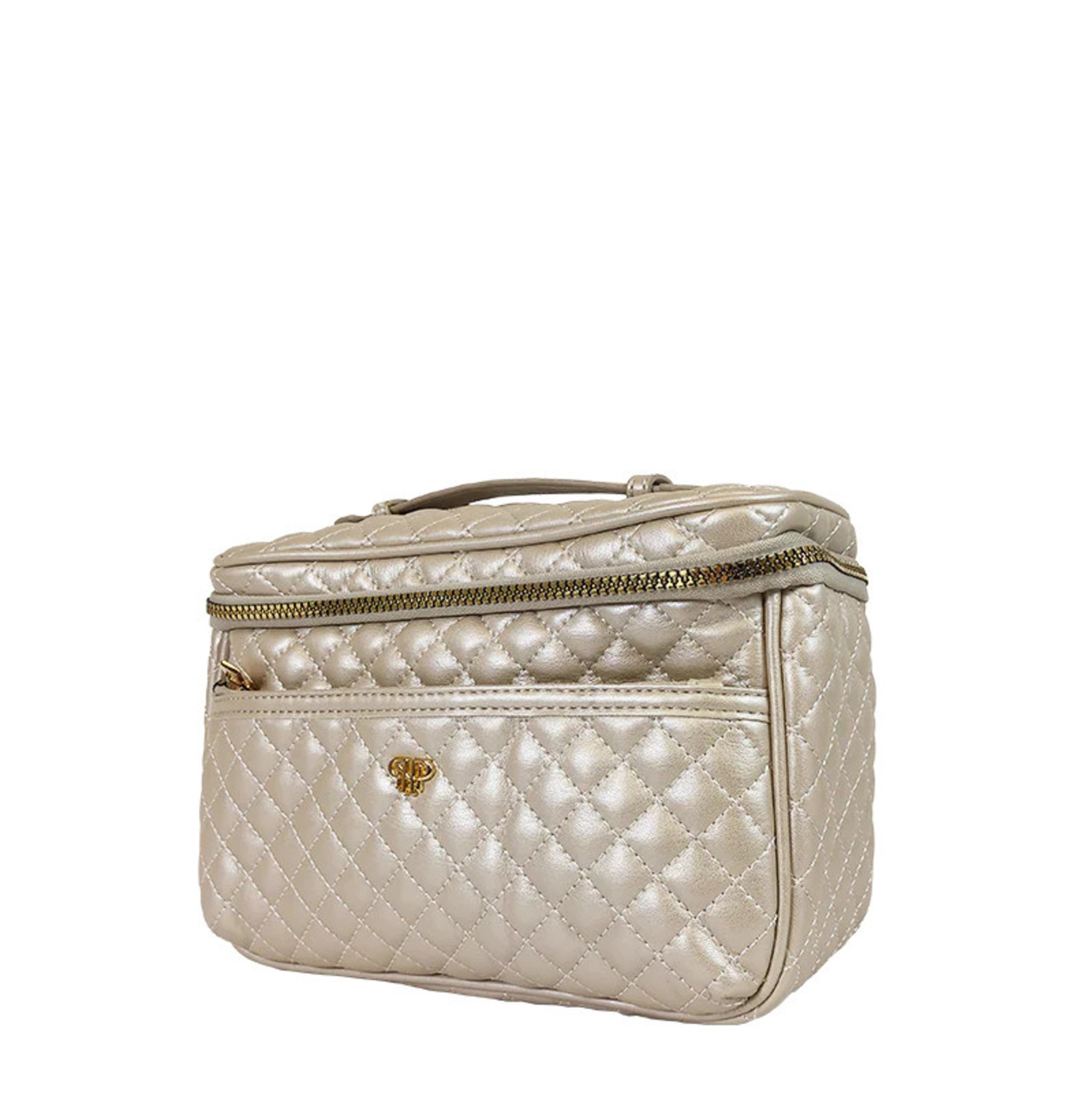 Classic Train Case | Pearl Quilted - Southern Avenue Company
