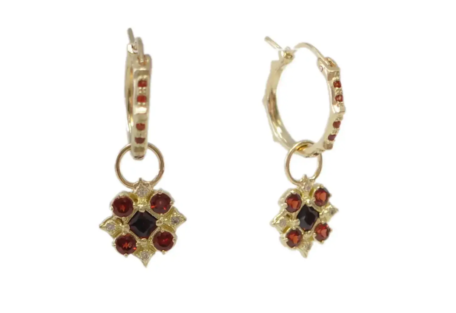 Vintage Maltese Cross Earrings GLORY | Romance and Ruin