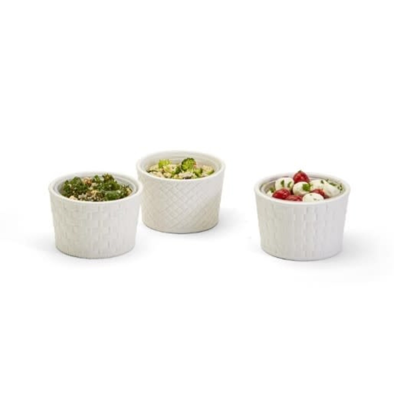 16 oz White PP Deli Containers