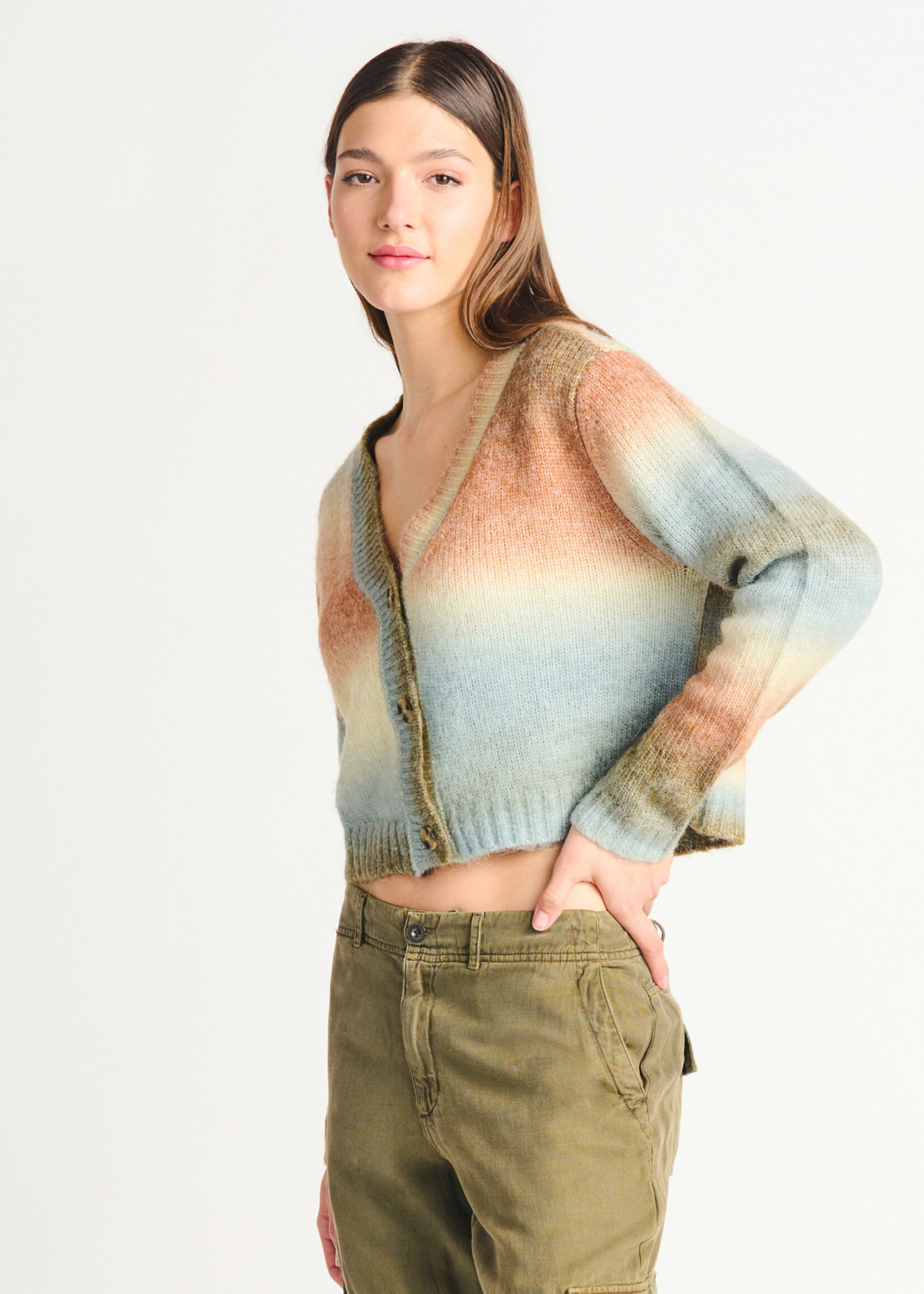 DEX CARDIGAN 22272678D Cayo Coco bronzage et v tements