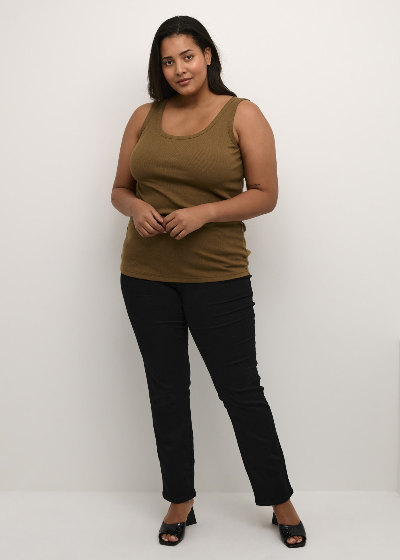 KAFFE CURVE KAFFE-CAMISOLE-10581396