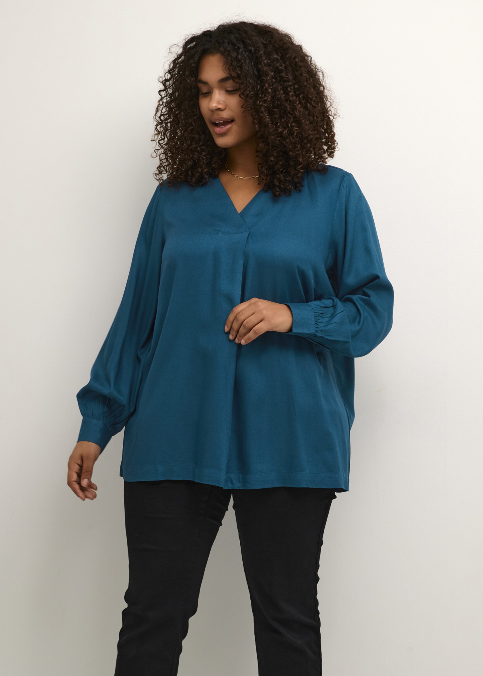 KAFFE CURVE KAFFE-BLOUSE-10581643