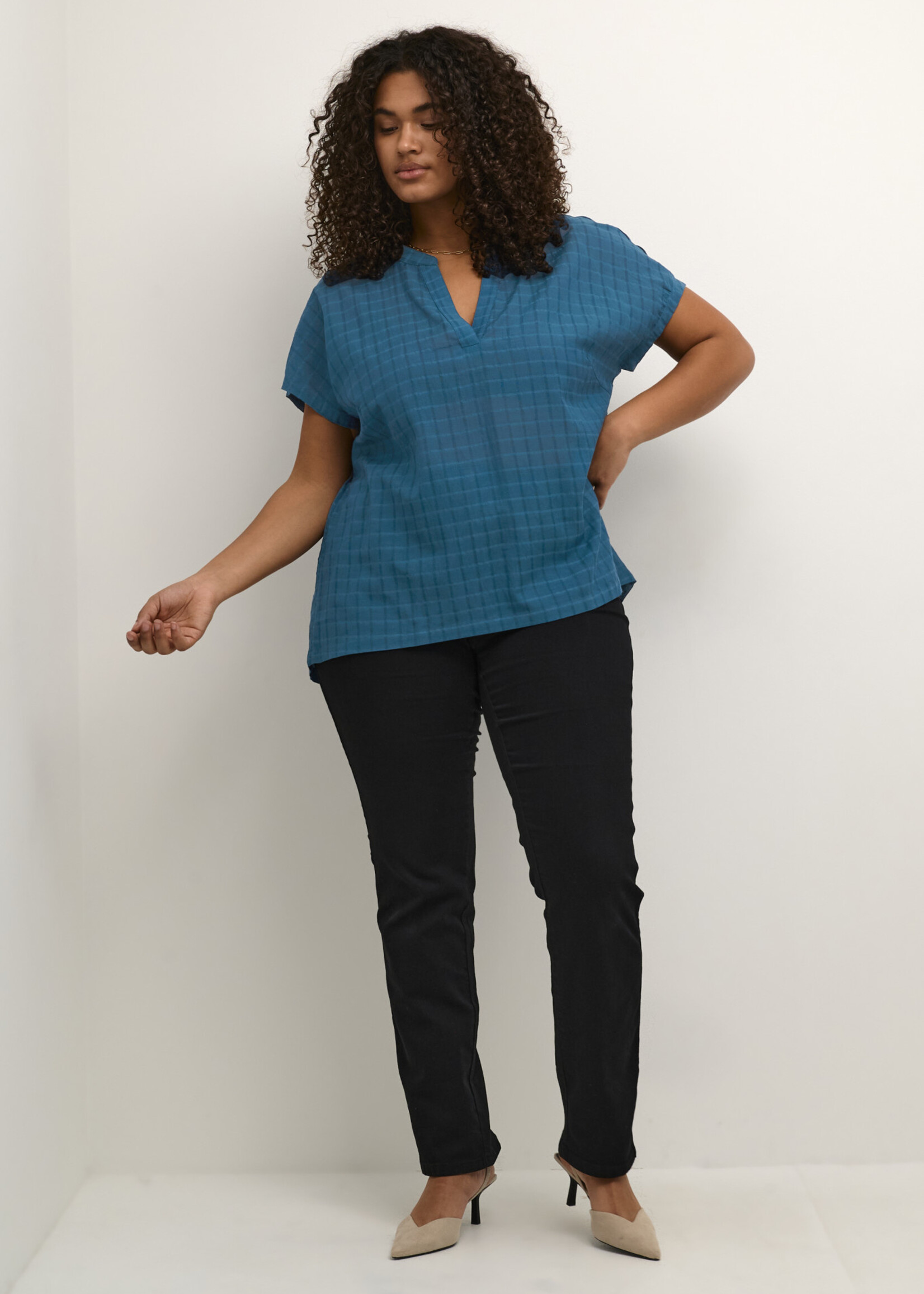 KAFFE CURVE KAFFE-BLOUSE-10580319