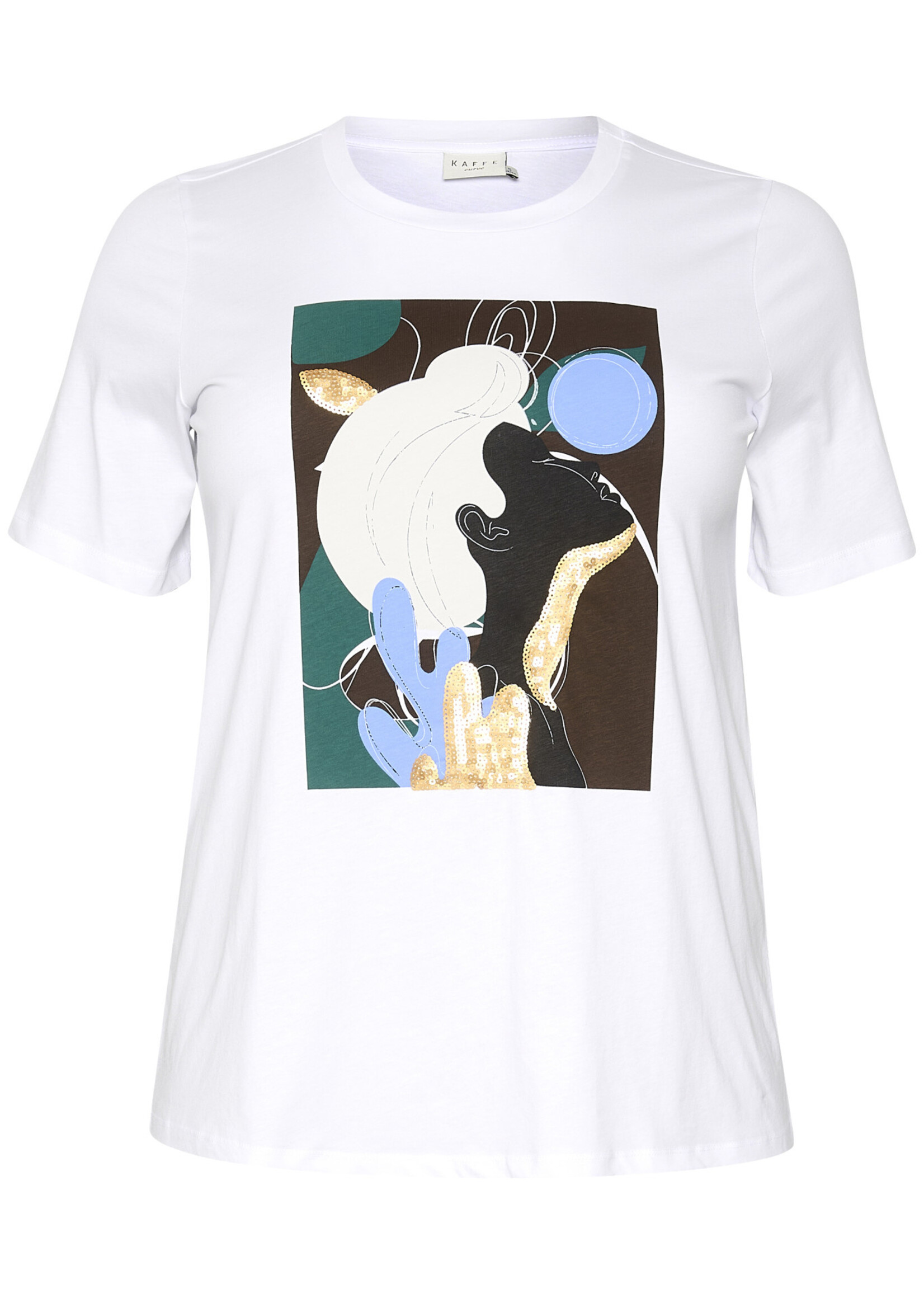 KAFFE CURVE KAFFECURVE-TSHIRT-10581785