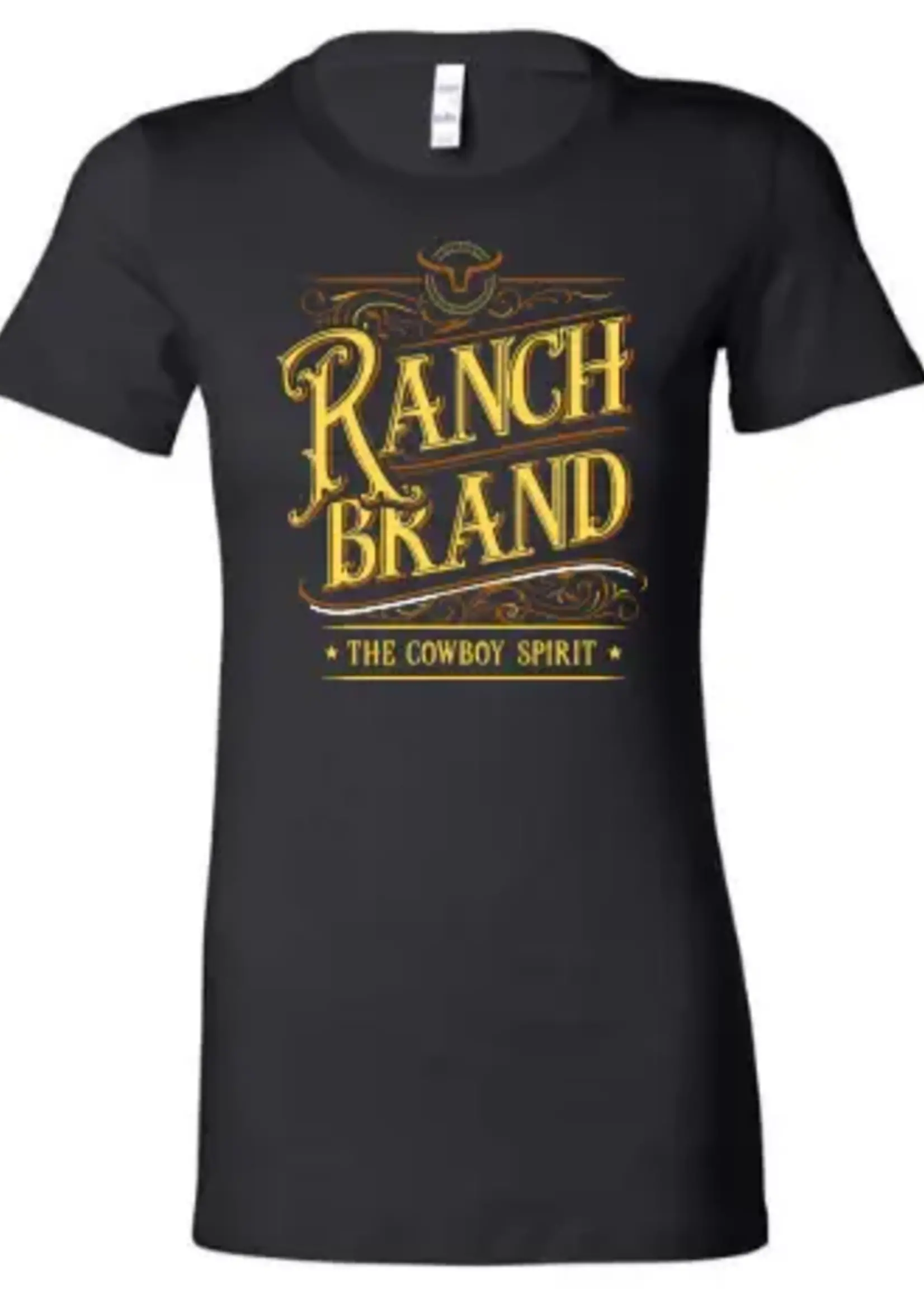 RANCH BRAND RANCHBRAND-TSHIRT-BIGPATCHFEMME