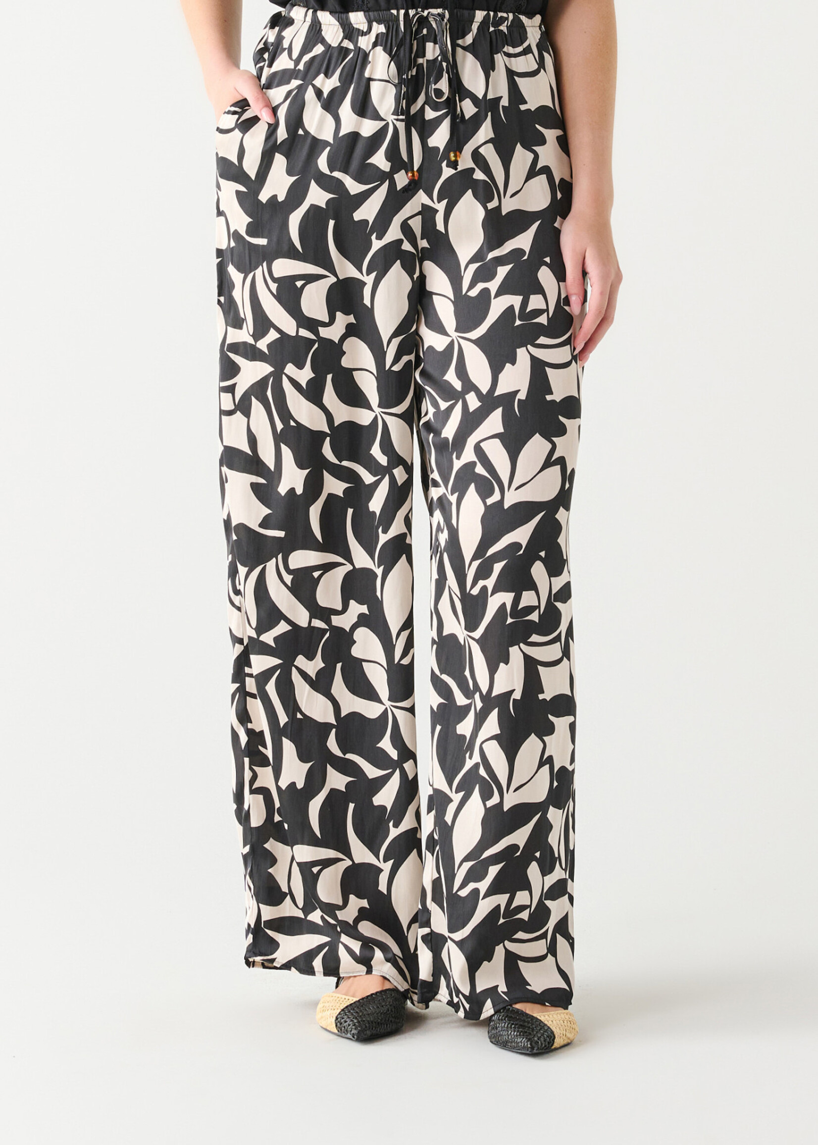 BLACK TAPE BLACK TAPE-PANTALON ÉVASÉ-2322726T