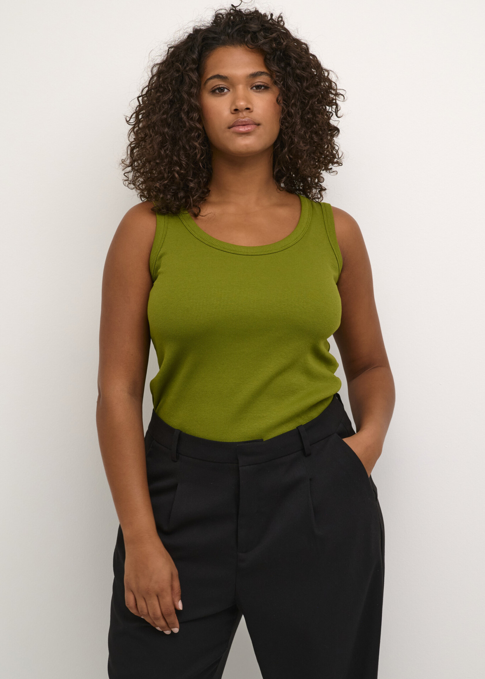 KAFFE CURVE KAFFE CURVE-CAMISOLE-10581396-180435
