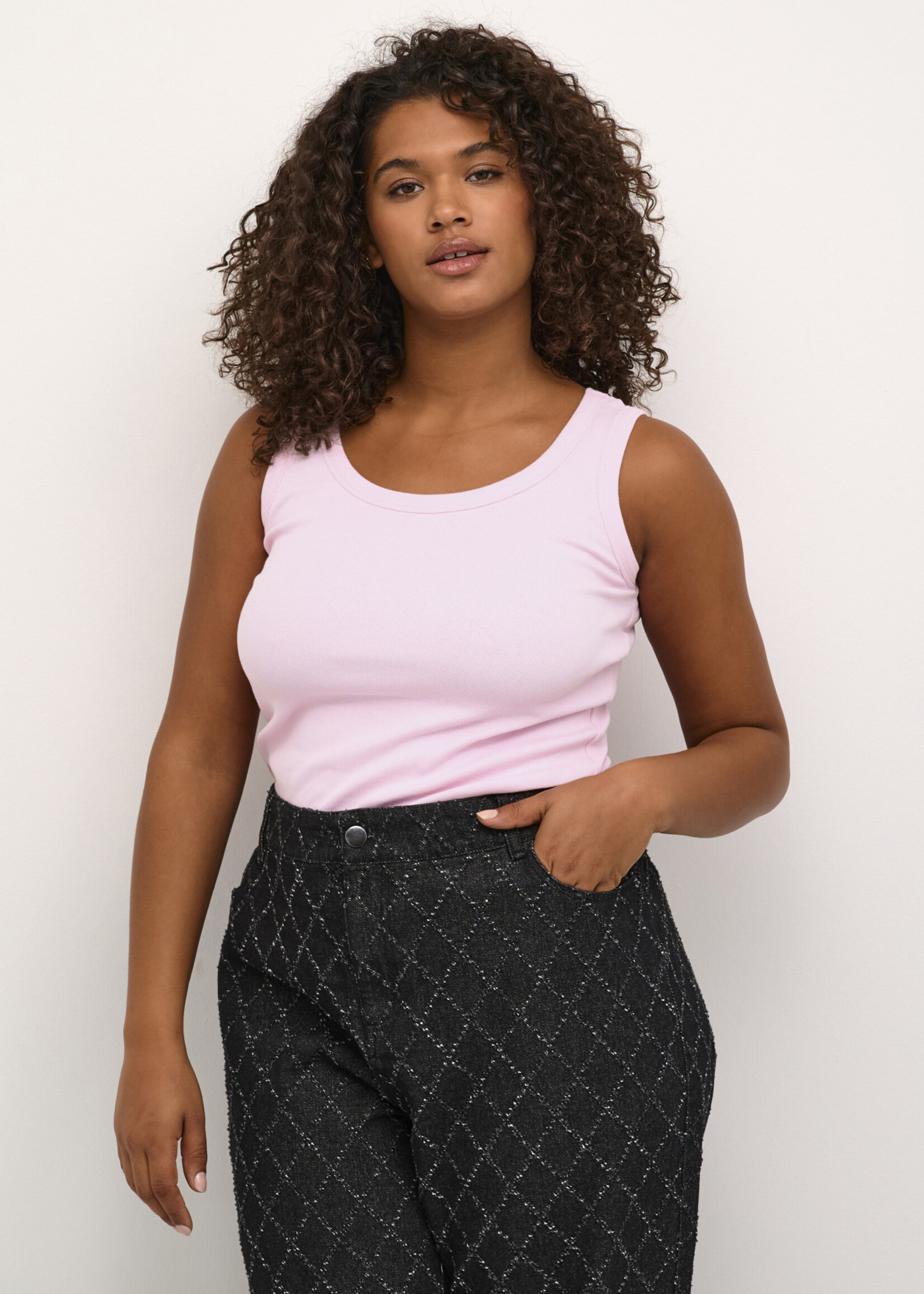 KAFFE CURVE KAFFE CURVE-CAMISOLE-10581396-132805