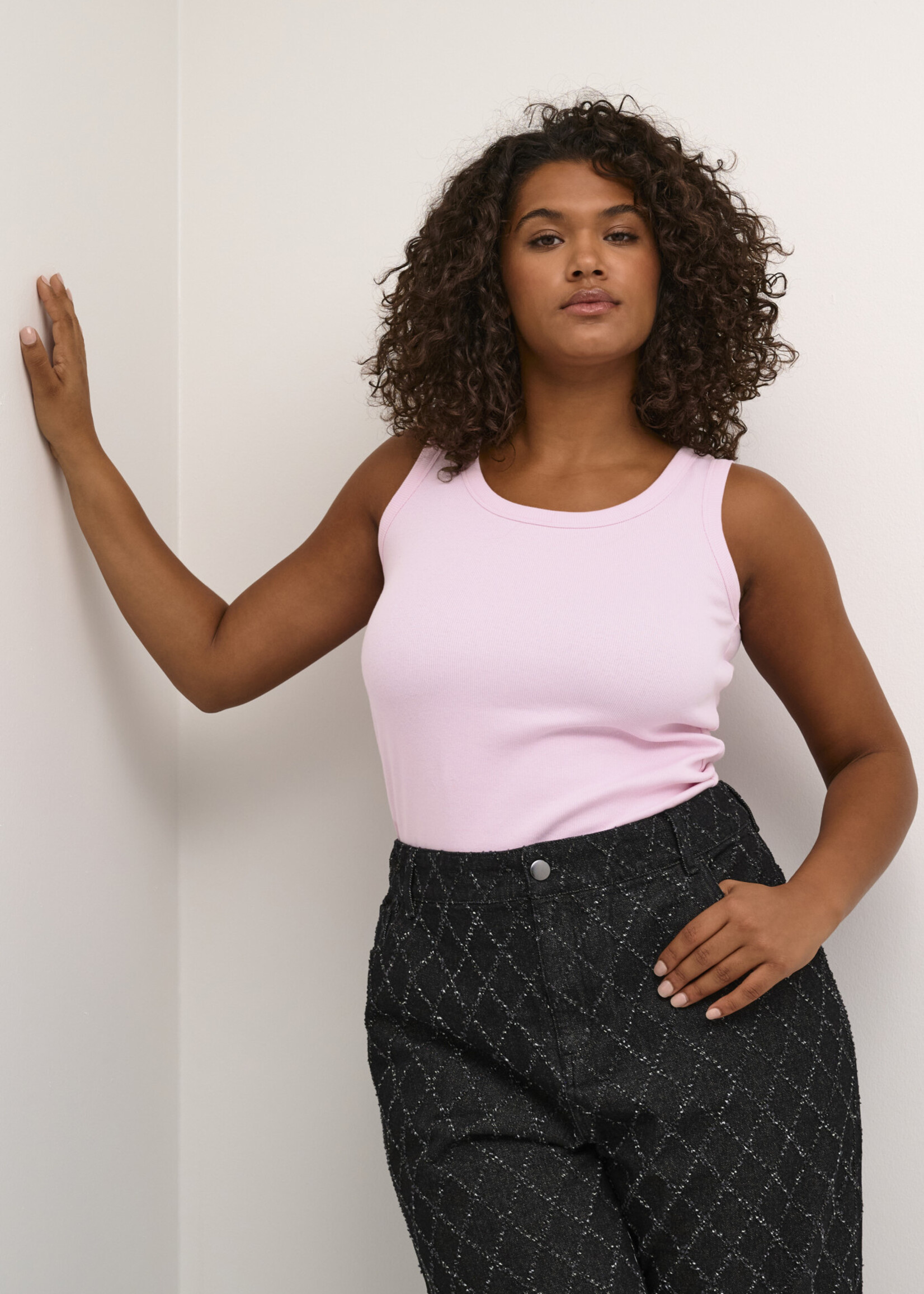 KAFFE CURVE KAFFE CURVE-CAMISOLE-10581396-132805