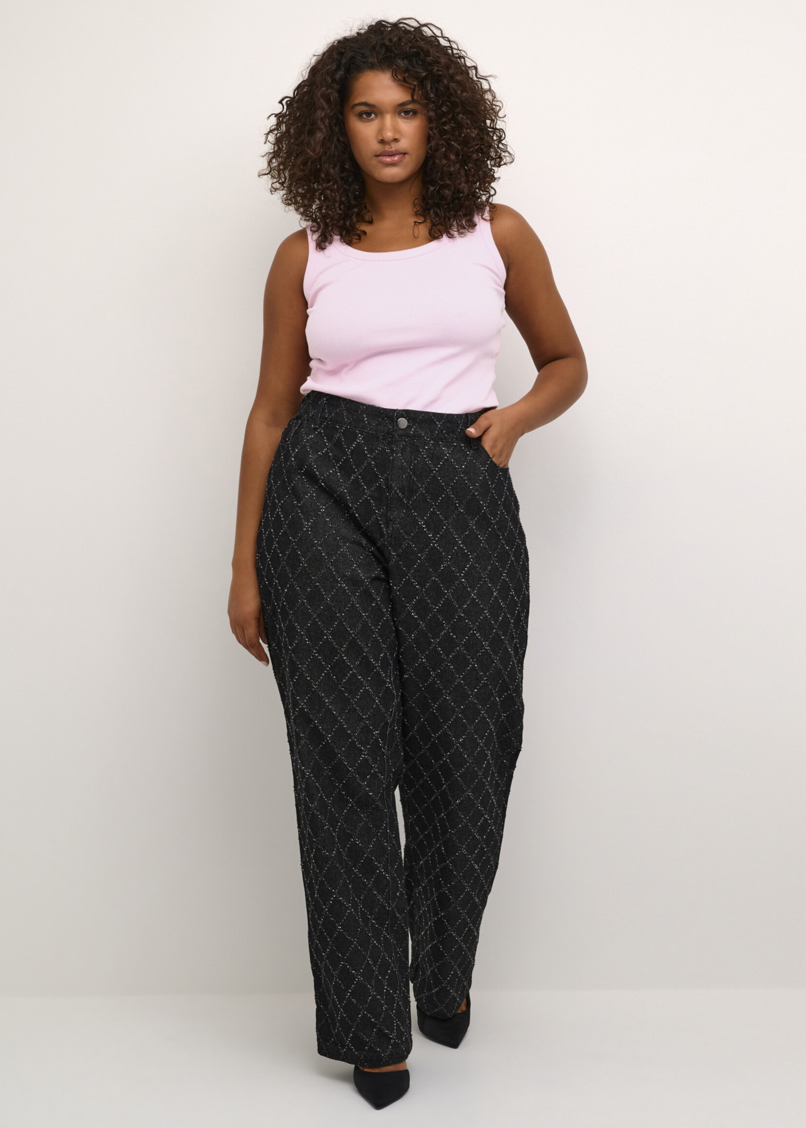 KAFFE CURVE KAFFE CURVE-CAMISOLE-10581396-132805