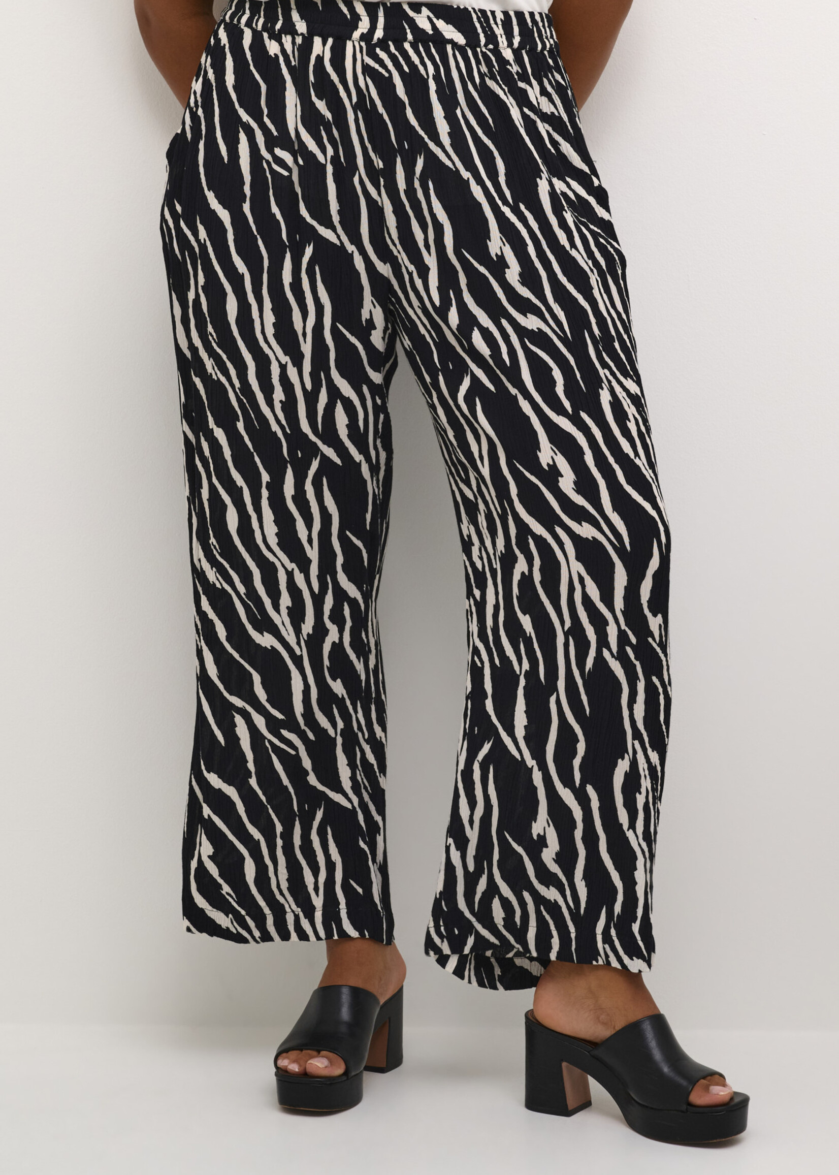 KAFFE CURVE KAFFE CURVE-PANTALON EVASER-10582225
