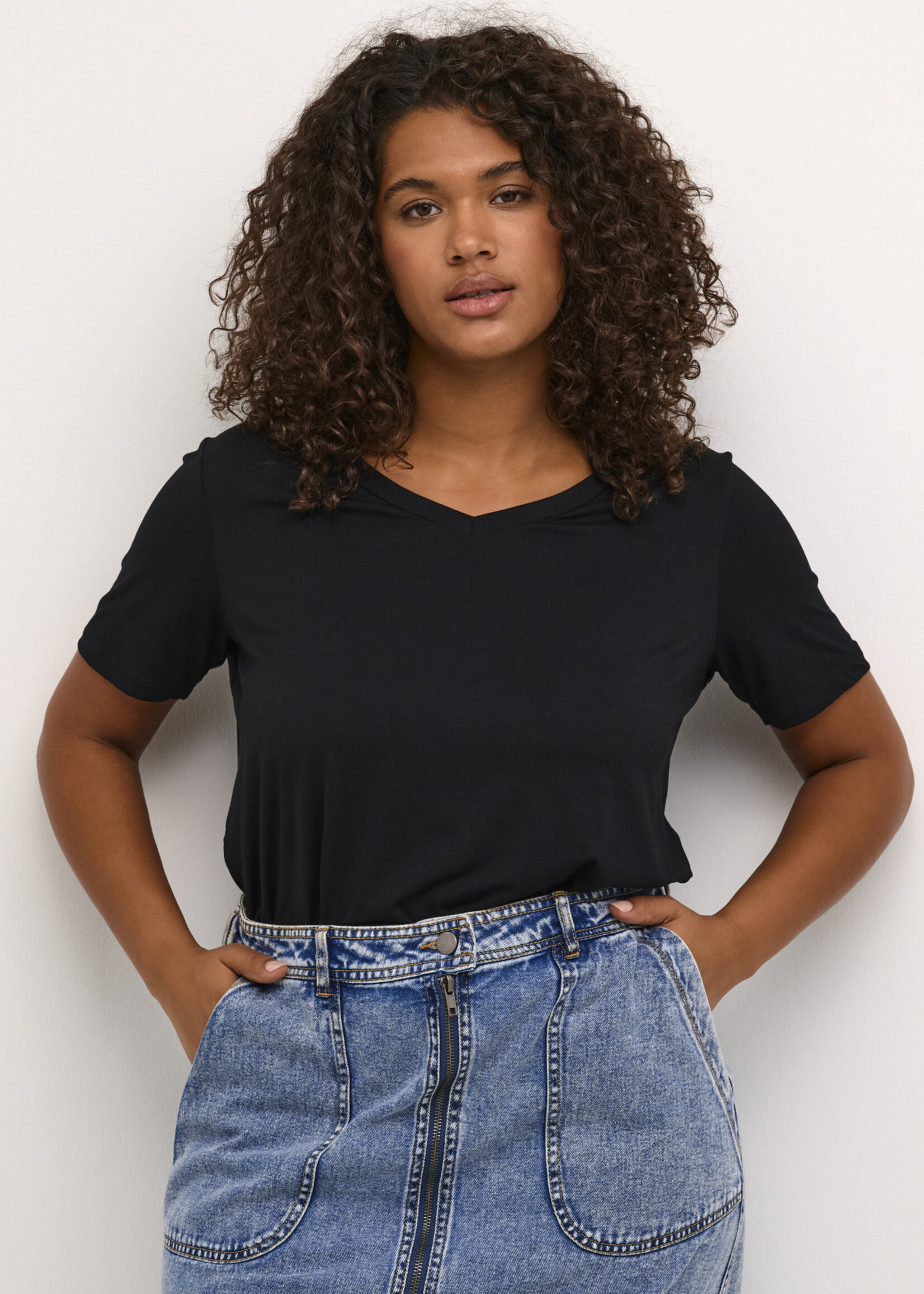 KAFFE CURVE KAFFE CURVE-T-SHIRT-10582098