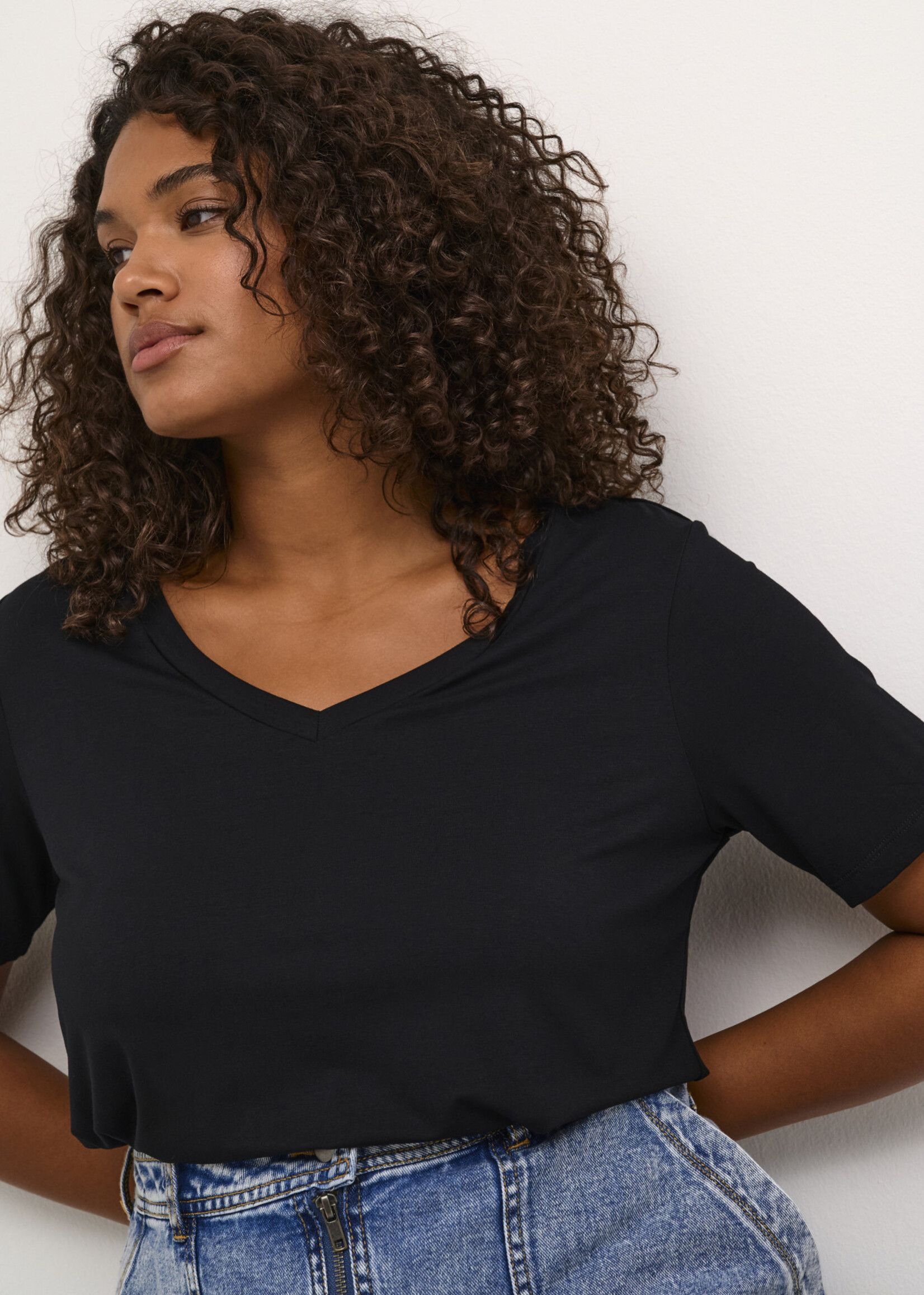 KAFFE CURVE KAFFE CURVE-T-SHIRT-10582098