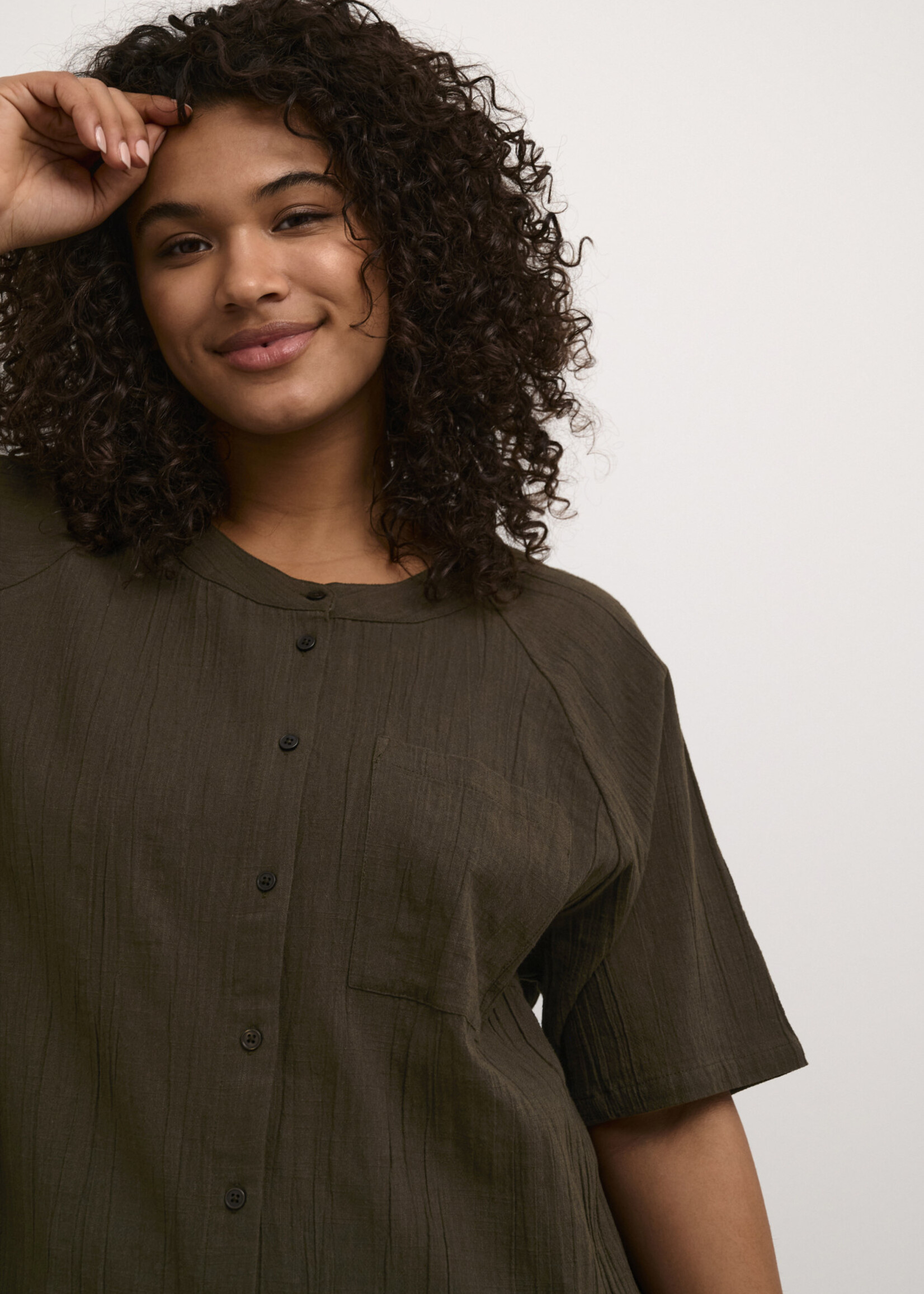 KAFFE CURVE KAFFE CURVE-CHEMISIER-10582337