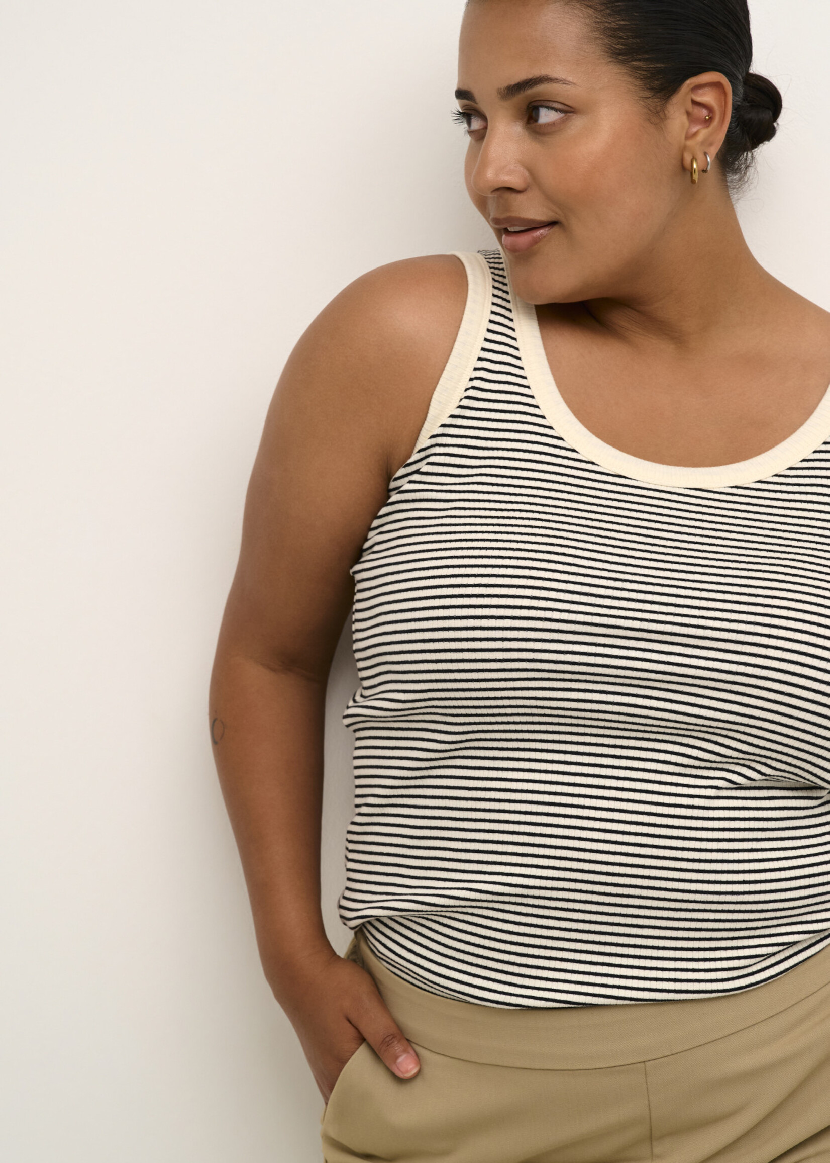 KAFFE CURVE KAFFE CURVE-CAMISOLE-10582197