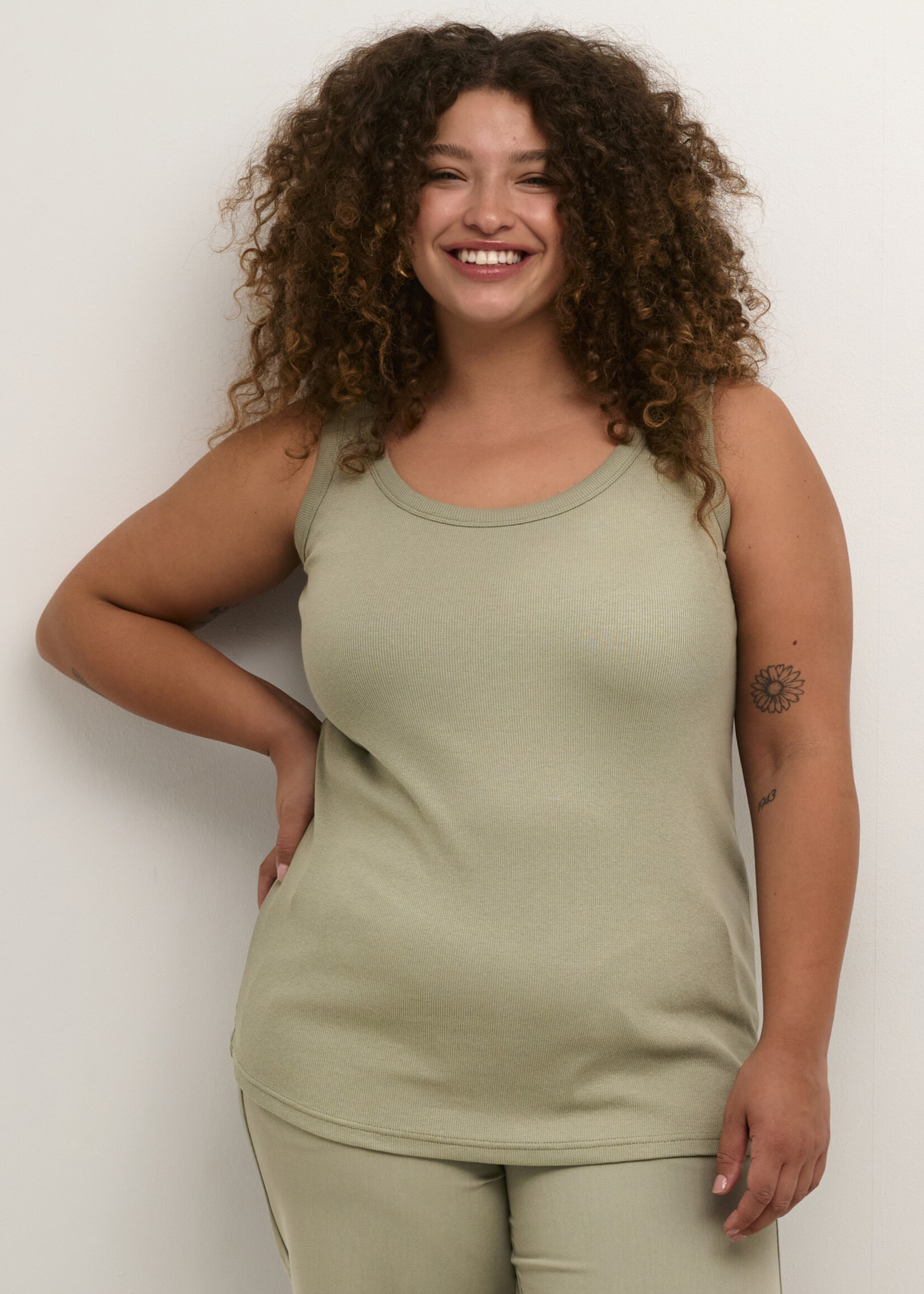 KAFFE CURVE KAFFE CURVE-CAMISOLE-10581396