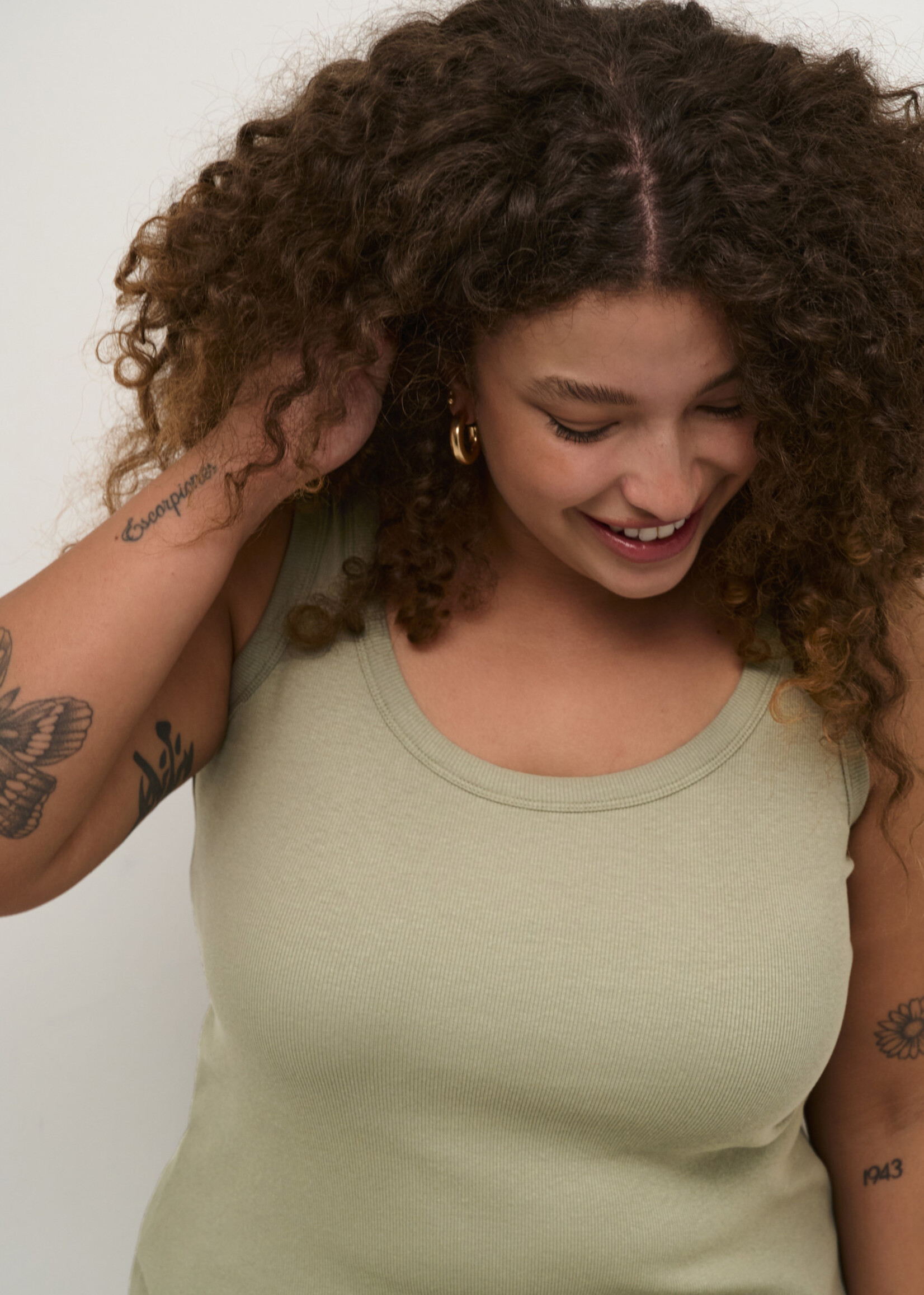 KAFFE CURVE KAFFE CURVE-CAMISOLE-10581396