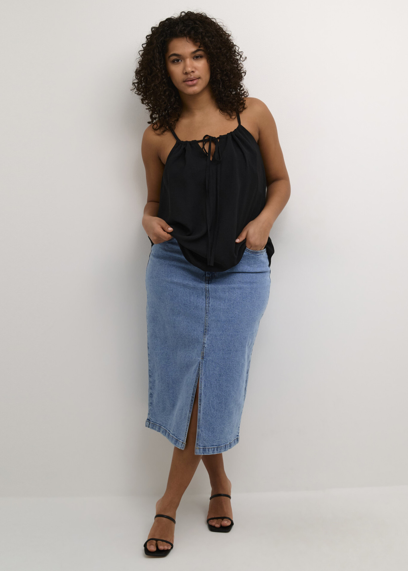 KAFFE CURVE KAFFE CURVE-CAMISOLE-105282311
