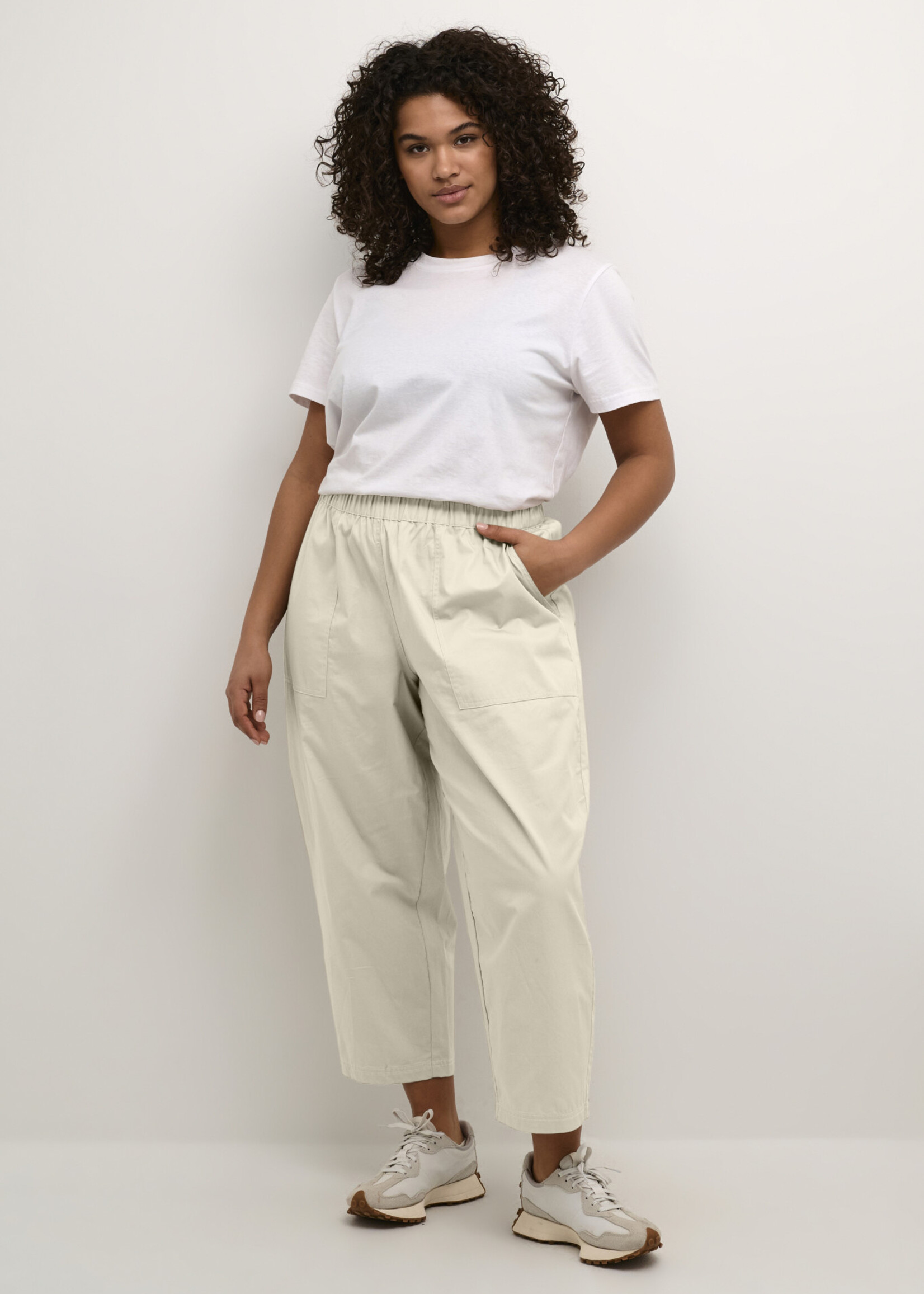 KAFFE CURVE KAFFE CURVE-PANTALON 7/8-10582312