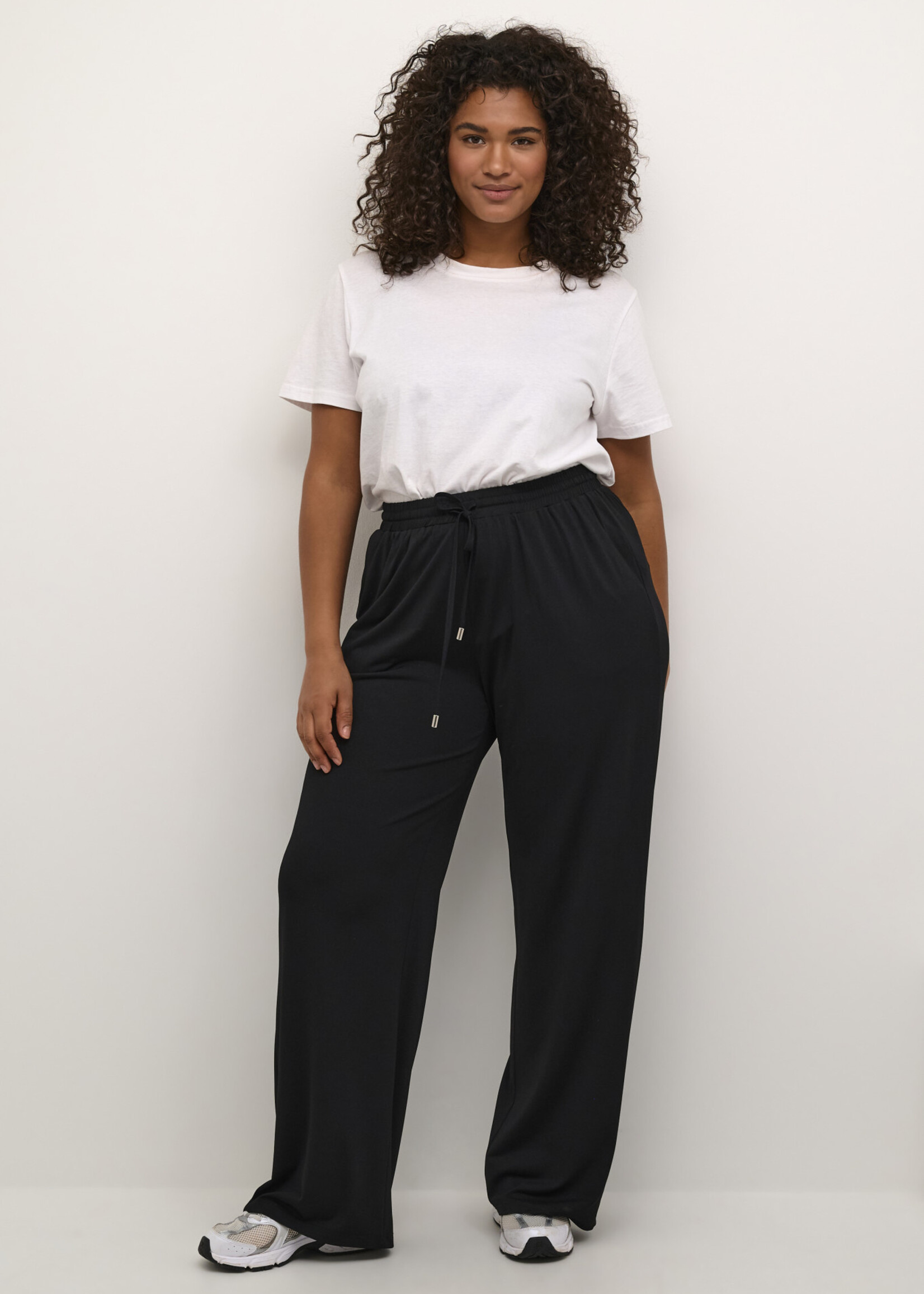 KAFFE CURVE KAFFE CURVE-PANTALON EVASER-10582477