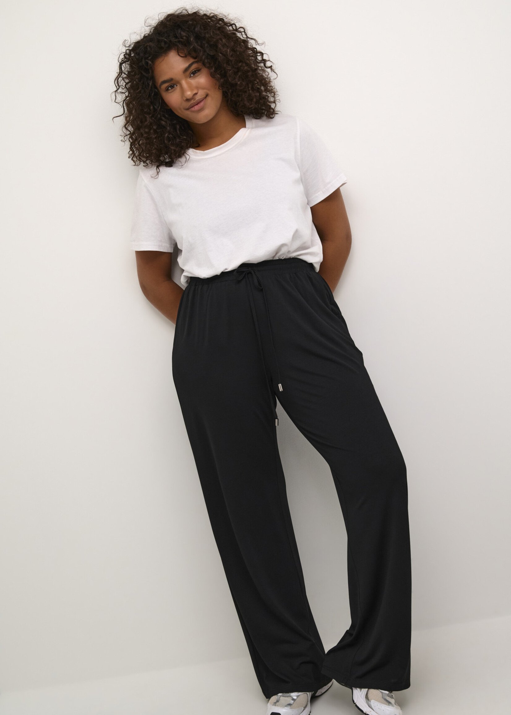 KAFFE CURVE KAFFE CURVE-PANTALON EVASER-10582477