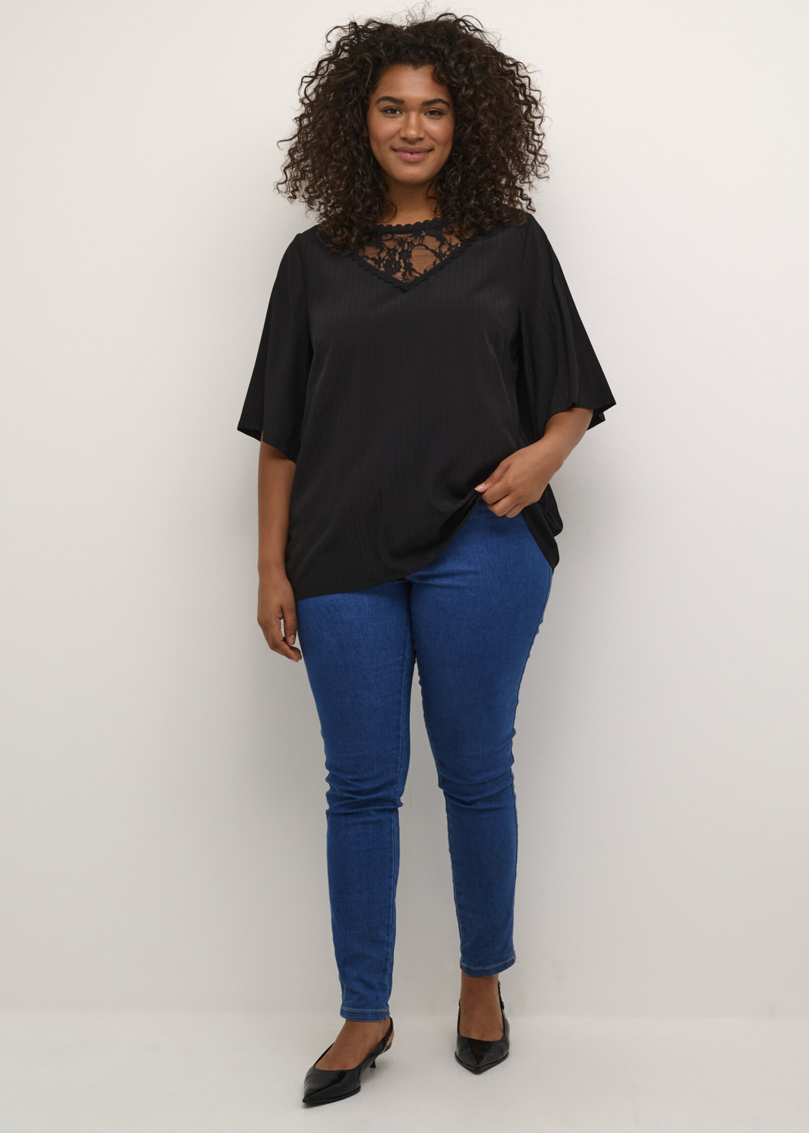 KAFFE CURVE KAFFE CURVE-T-SHIRT-10582456