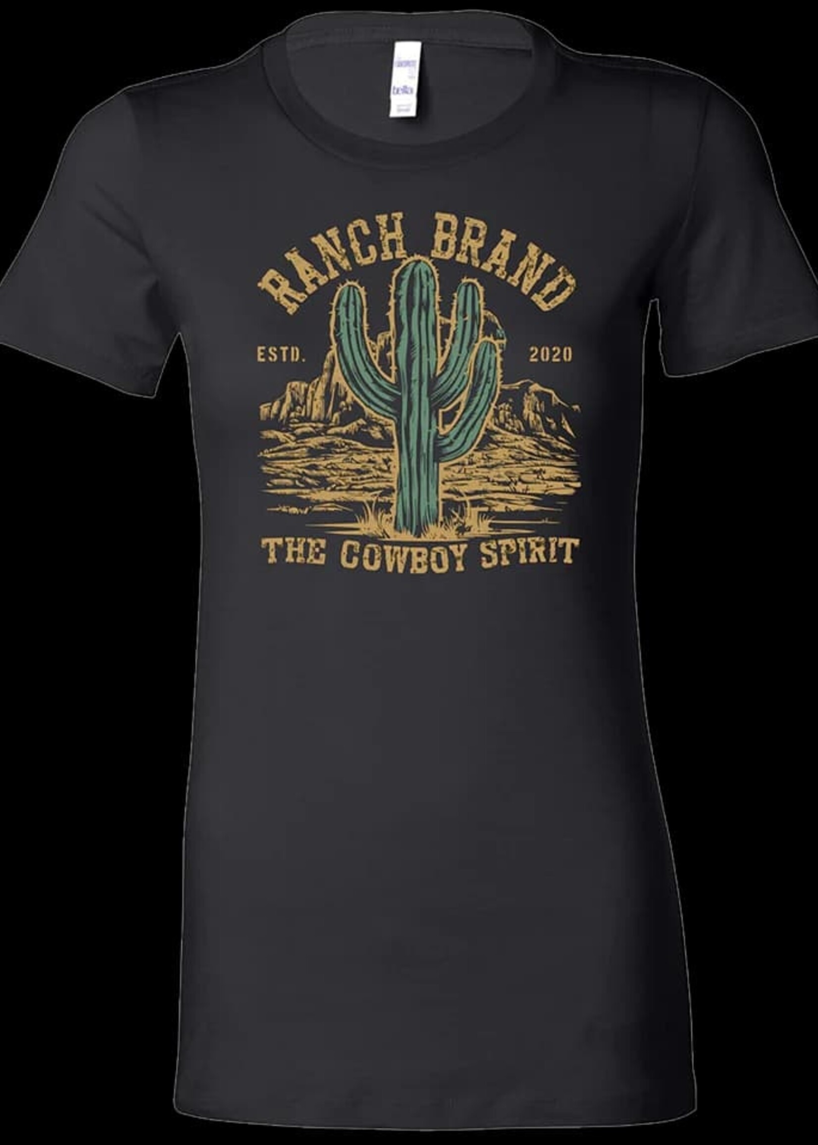 RANCH BRAND RANCH BRAND-T-SHIRT-COWBOY SPIRIT