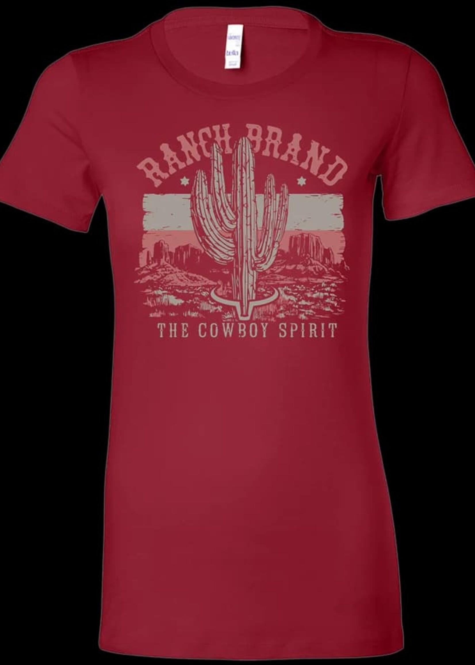 RANCH BRAND RANCH BRAND-T-SHIRT-COWBOY SPIRIT