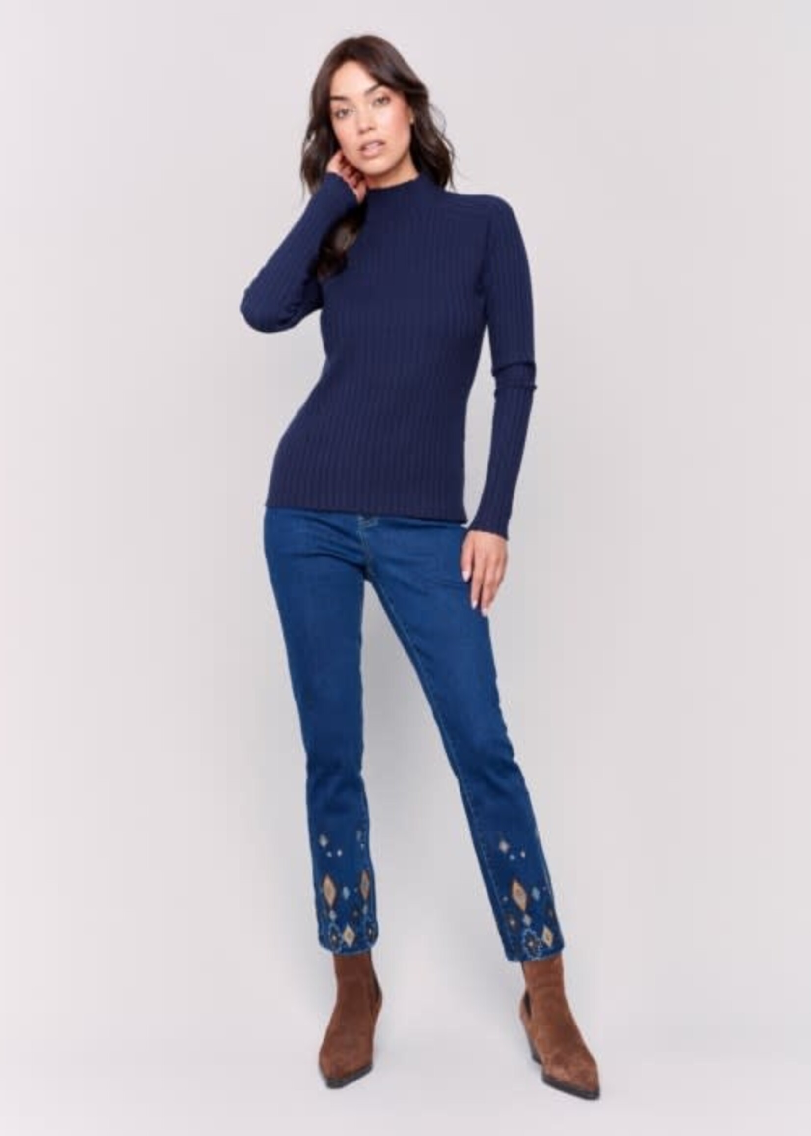 CHARLIE B CHARLIE B-CHANDAIL MANCHE LONGUE-C2754
