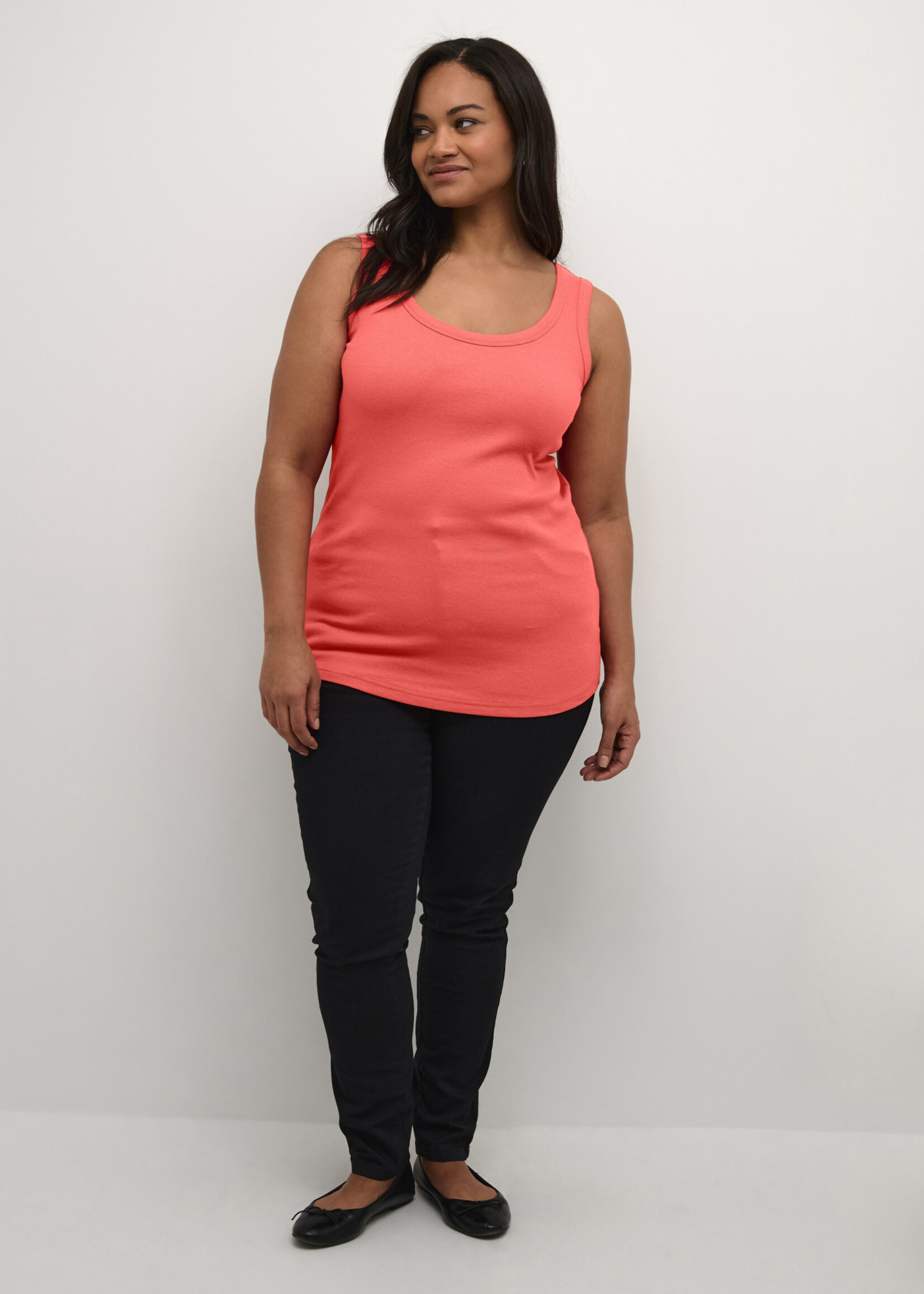 KAFFE CURVE KAFFE CURVE-CAMISOLE-10581396-181651