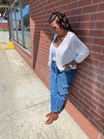SILVER JEANS SILVER JEANS-JEANS CARGO 3/4-W28380ACS251