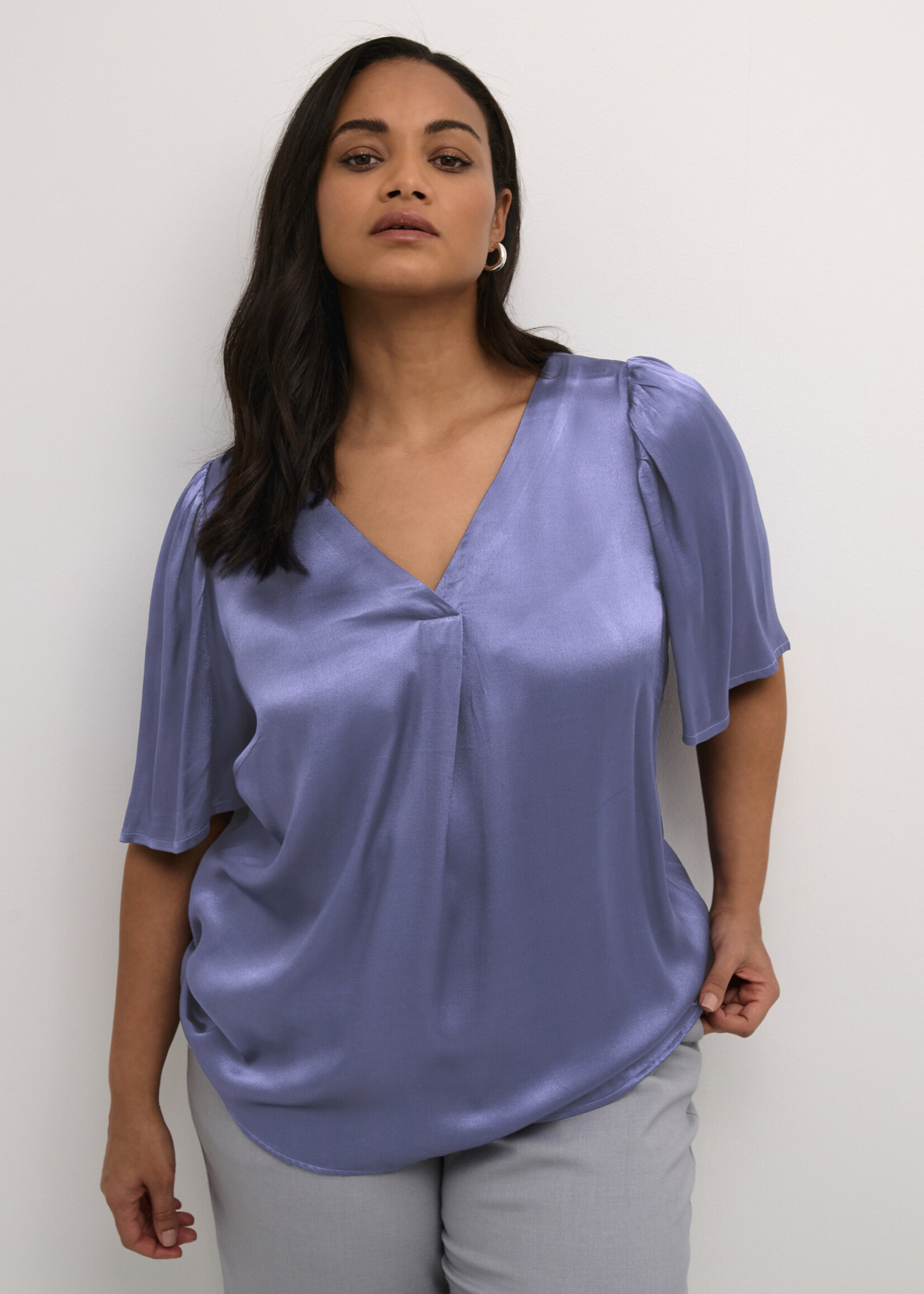 KAFFE CURVE KAFFE CURVE-CHEMISE-10582470