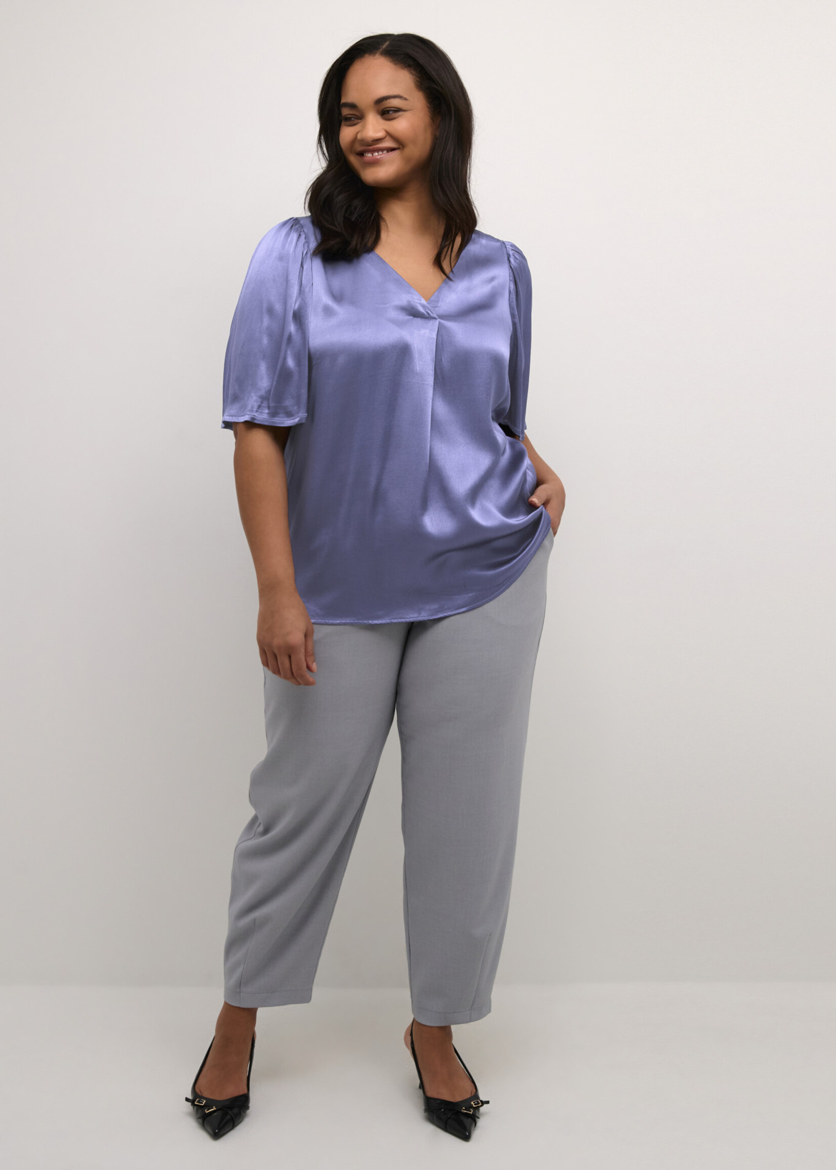 KAFFE CURVE KAFFE CURVE-CHEMISE-10582470
