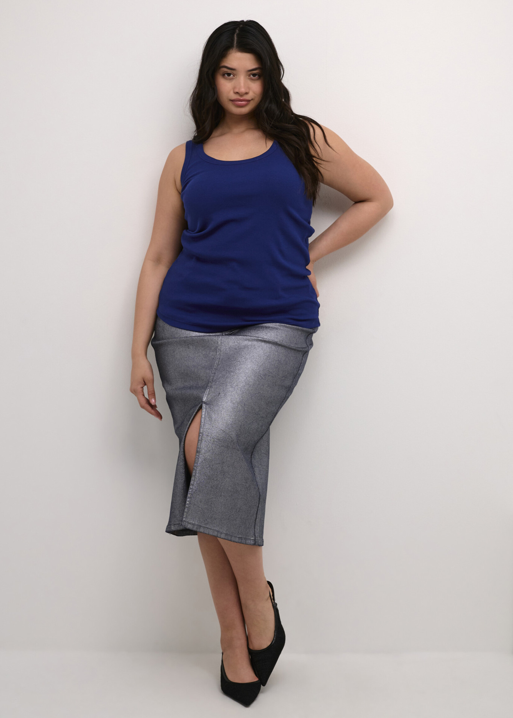 KAFFE CURVE KAFFE CUVRE-CAMISOLE-10581396