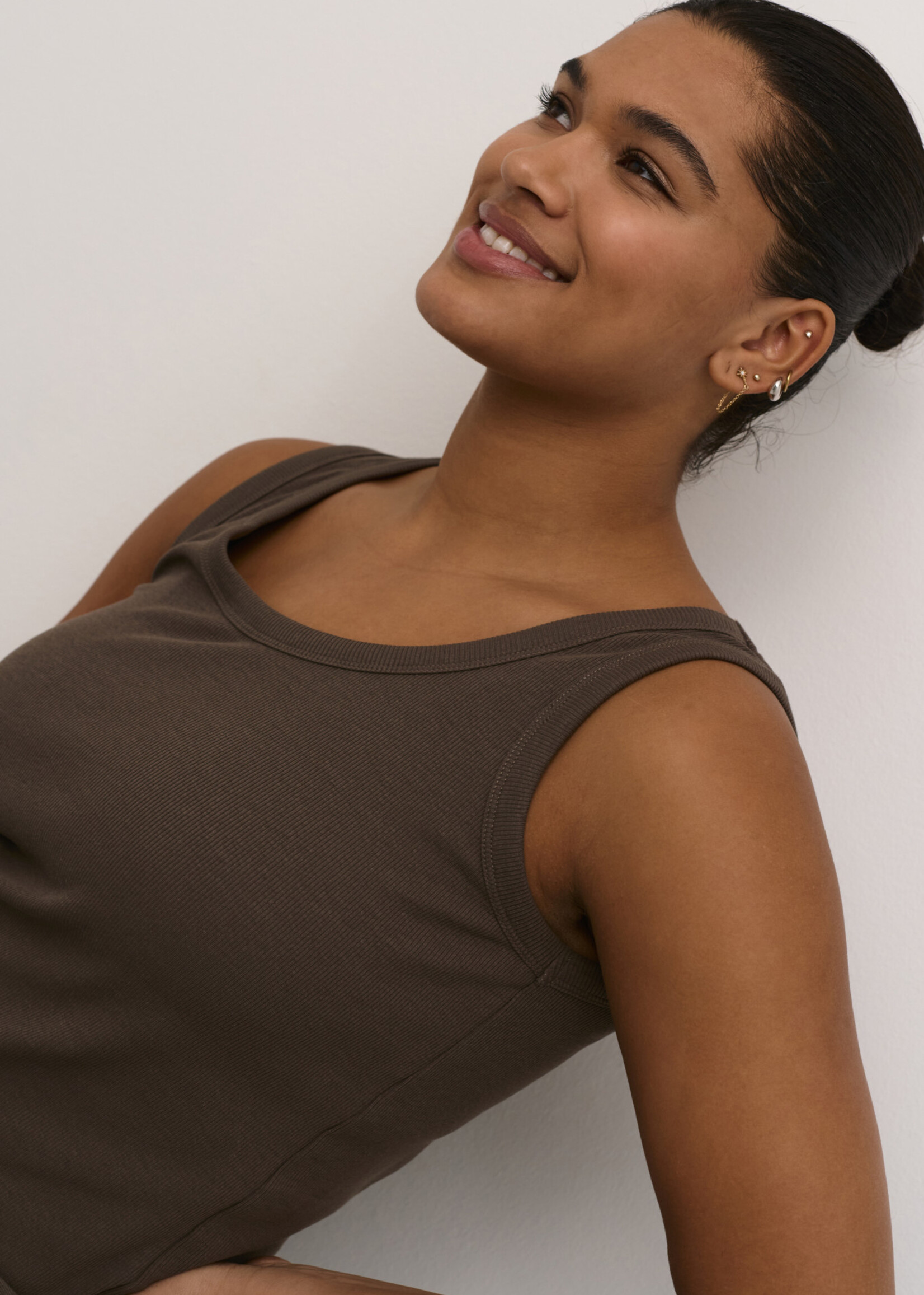 KAFFE CURVE KAFFE CUVRE-CAMISOLE-10581396