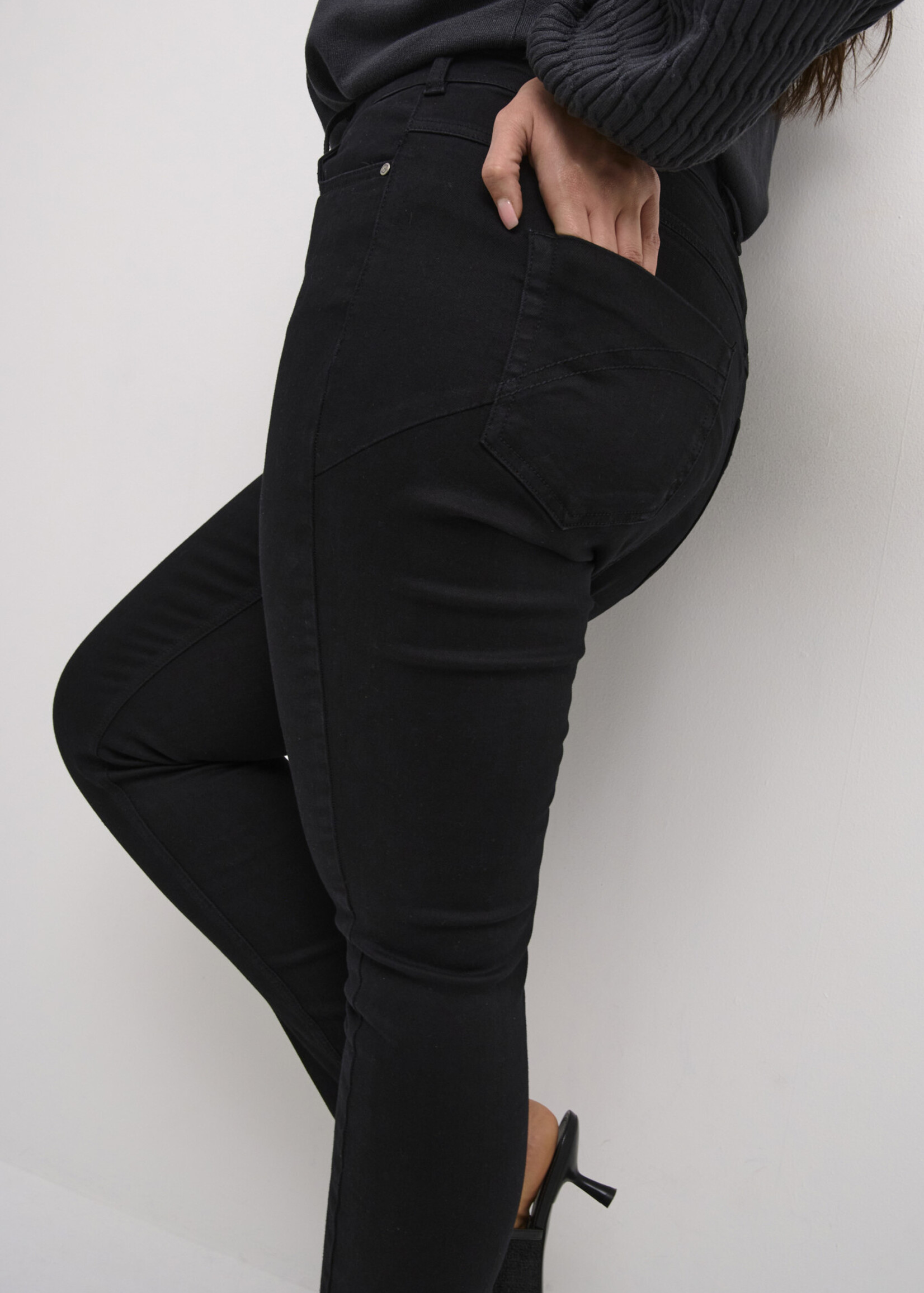 KAFFE CURVE KAFFE CUVRE-JEANS SKINNY-10582365