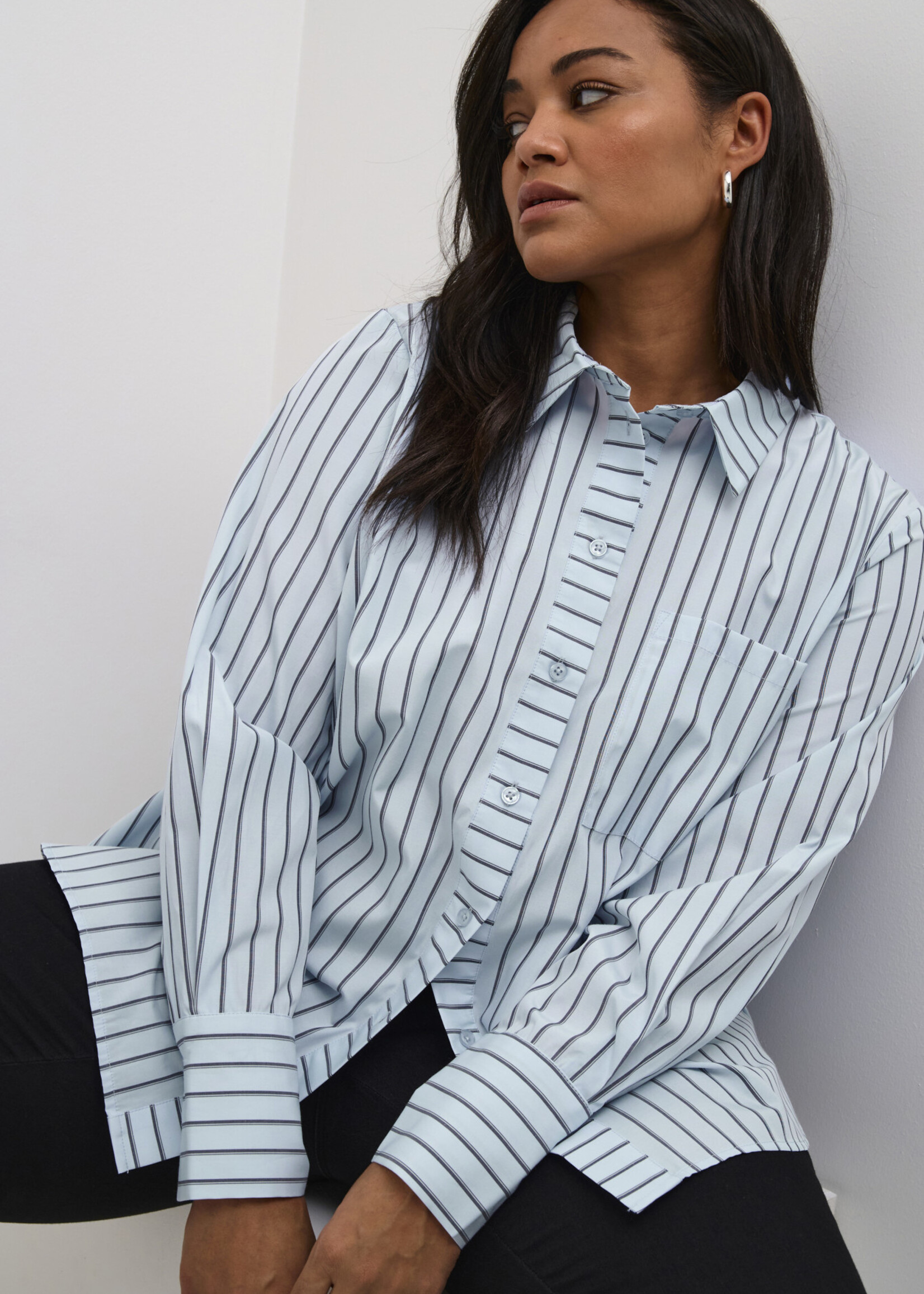 KAFFE CURVE KAFFE CURVE-CHEMISE-10582581