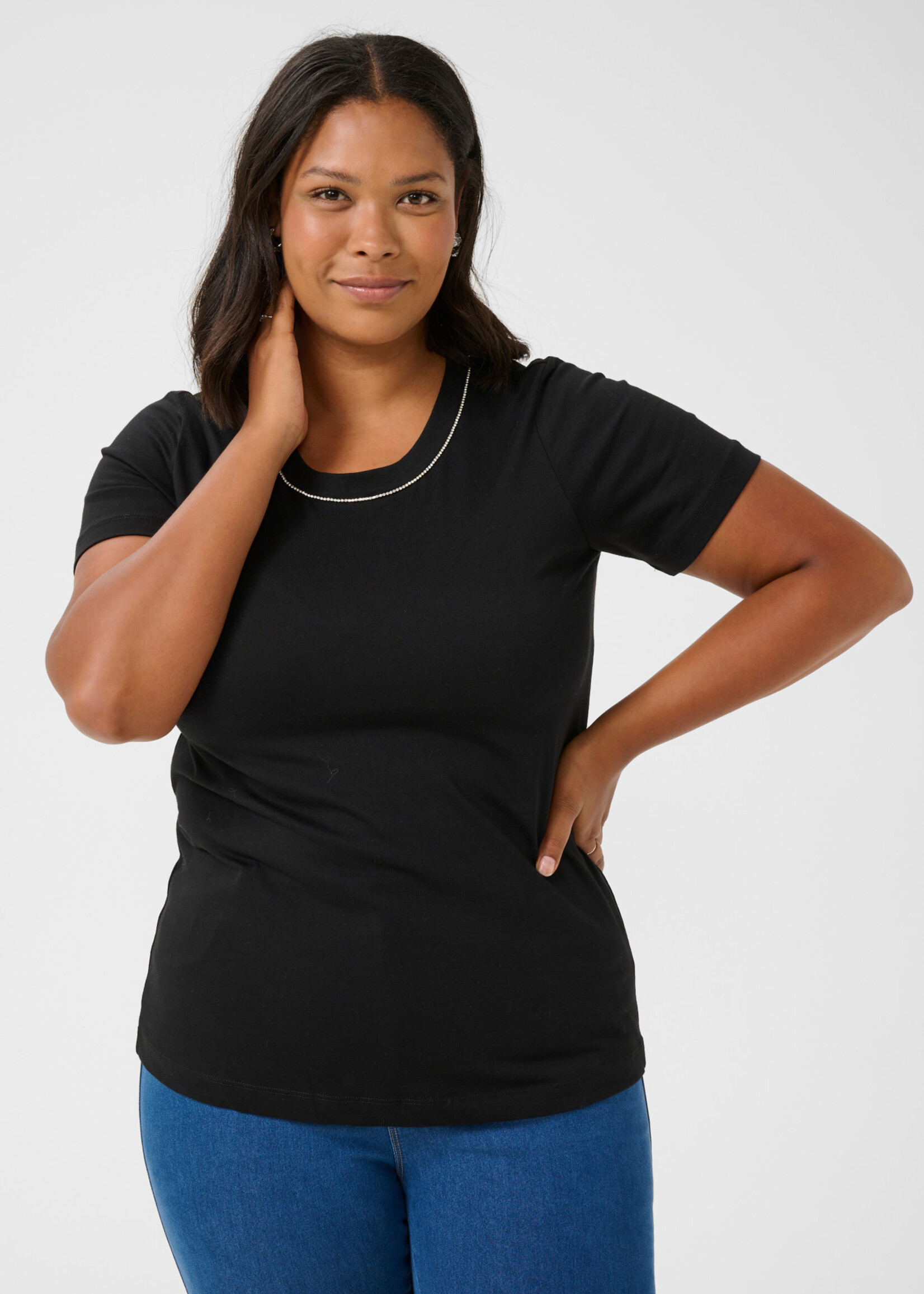 KAFFE CURVE dkcurve-t-shirt-10582804