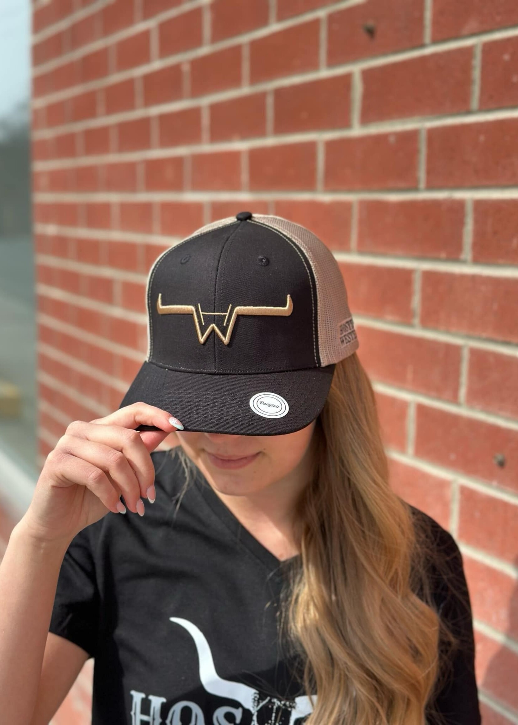 hostile HOSTILE-CASQUETTE-PONYTAIL