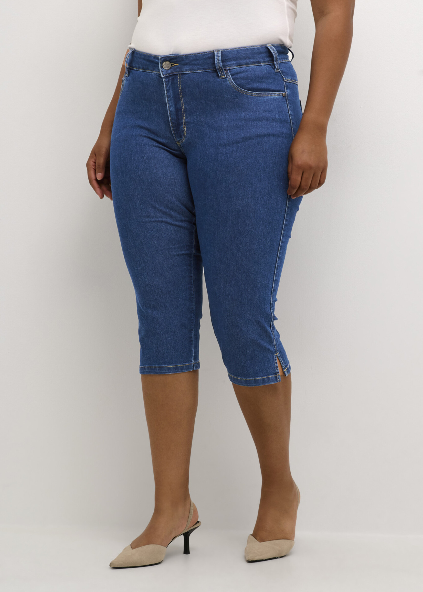 KAFFE CURVE KAFFE CURVE-JEANS 3/4-10580889