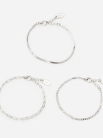 BIZOU 3 BRACELET ARGENT-03AR