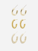 BIZOU BOUCLES D'OREILLES-13GL