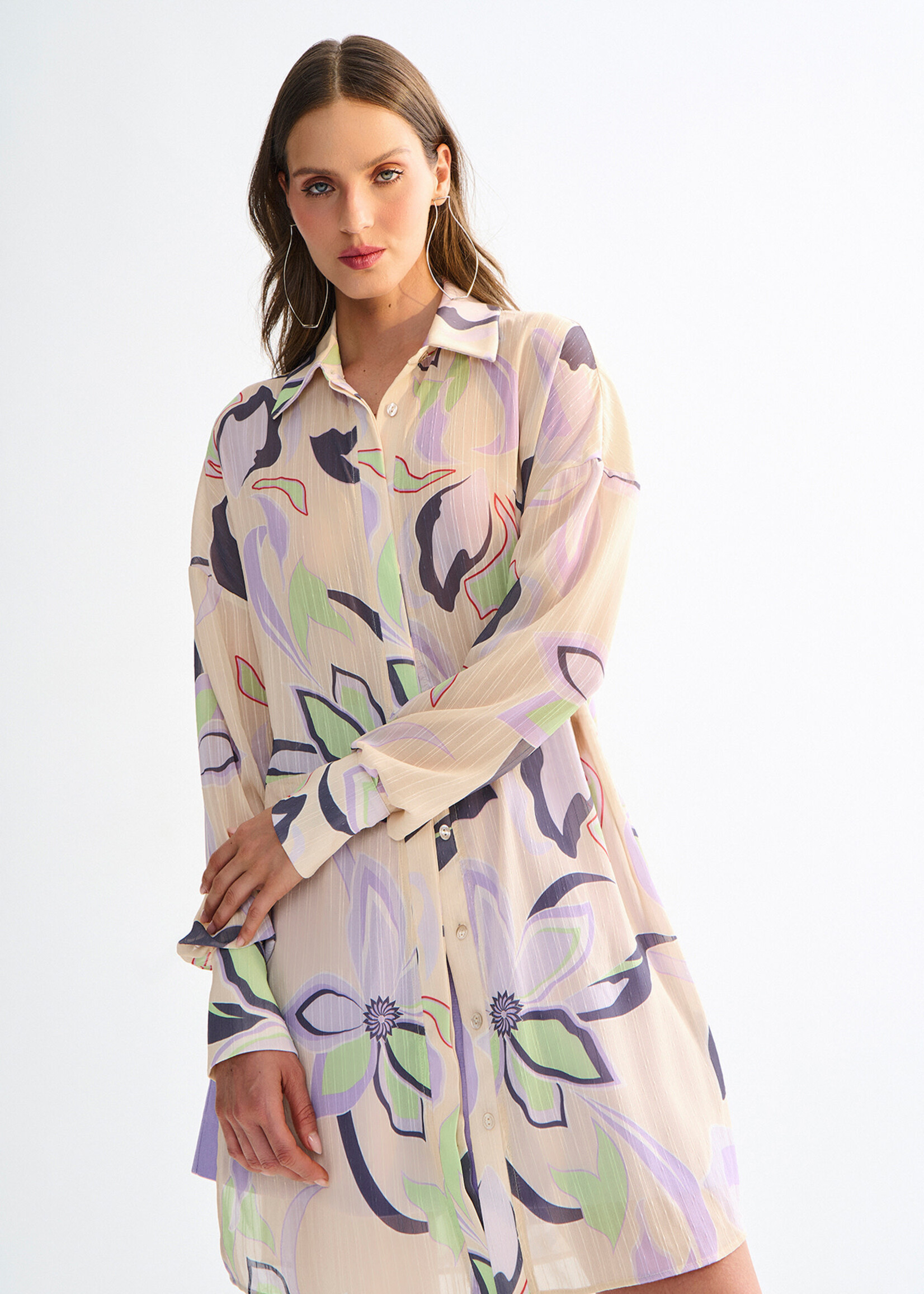 LEZALEZ LEZALEZ-CHEMISE-3216E