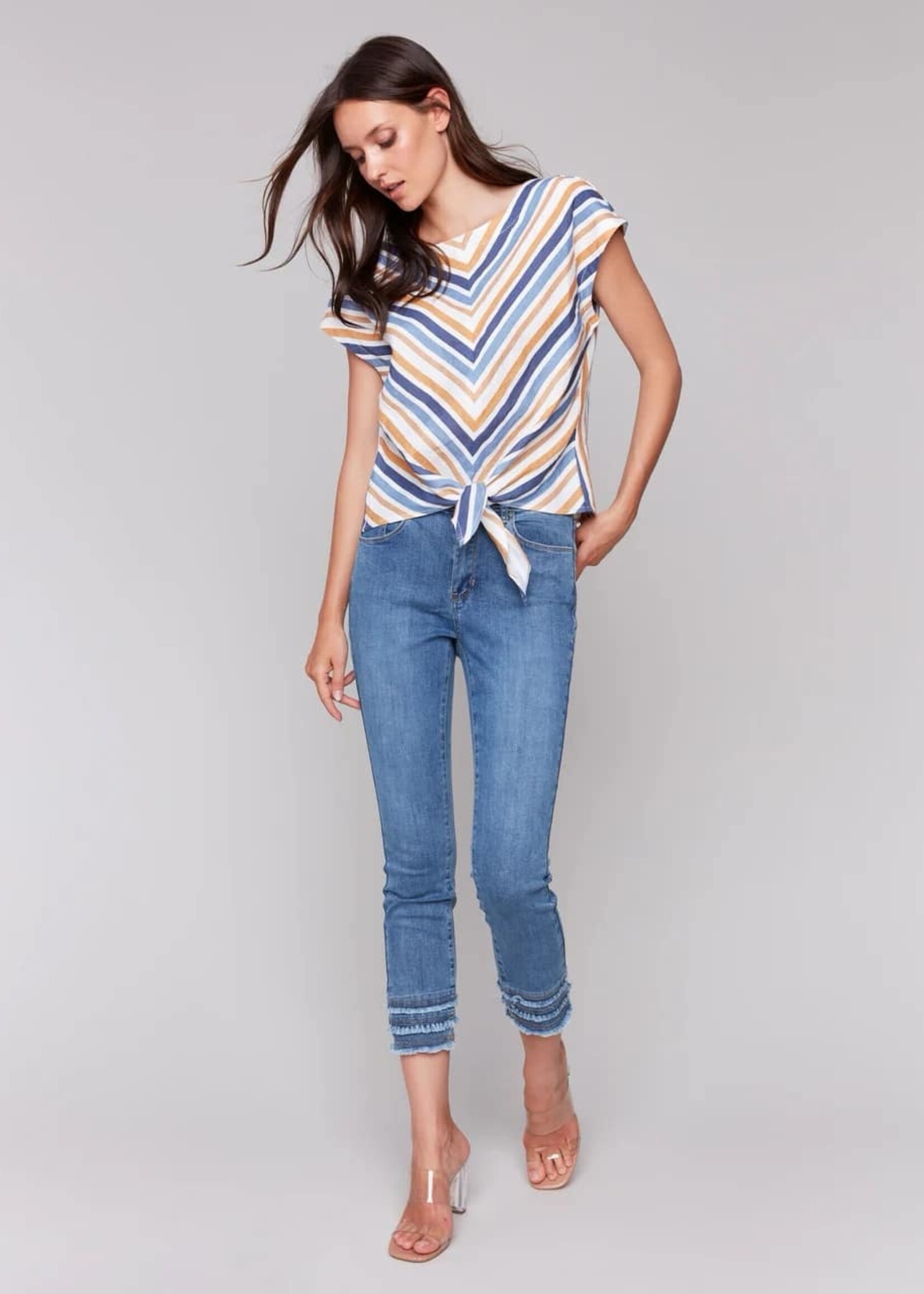 CHARLIE B CHARLIEB-GILET-C4271-176C