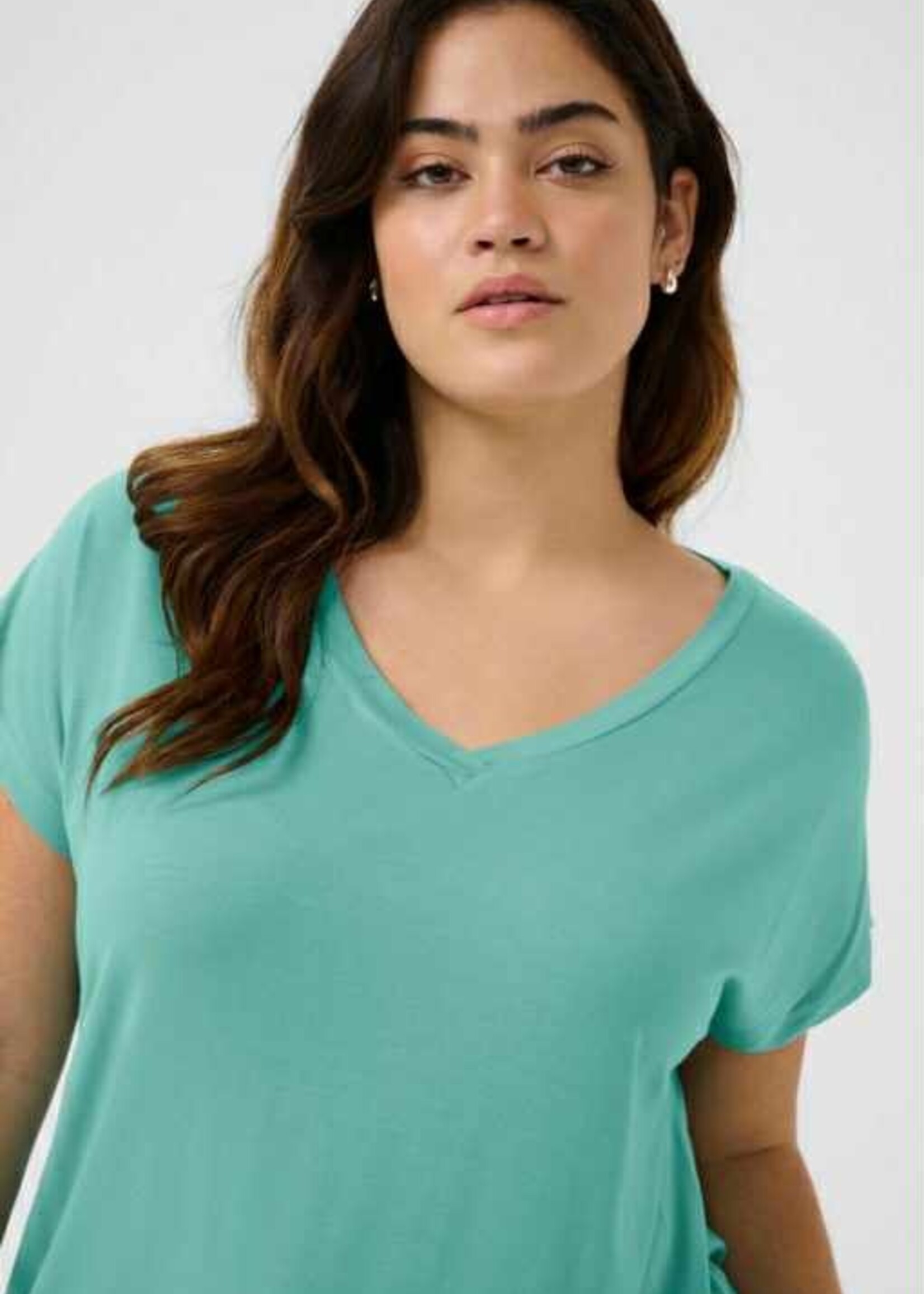 KAFFE CURVE DKCOMPANY-T-SHIRT-10582099