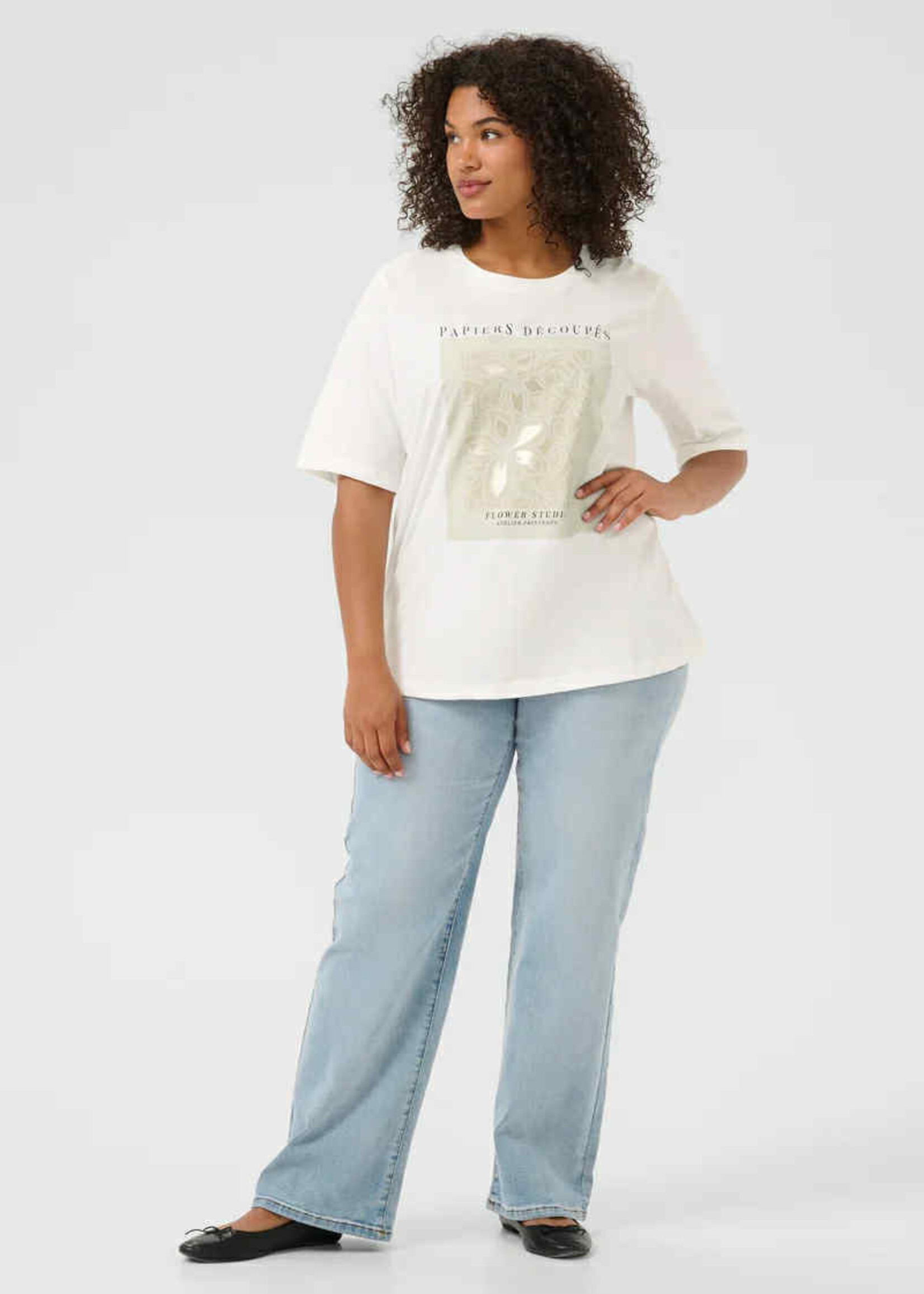 KAFFE CURVE KAFFE CURVE T-SHIRT