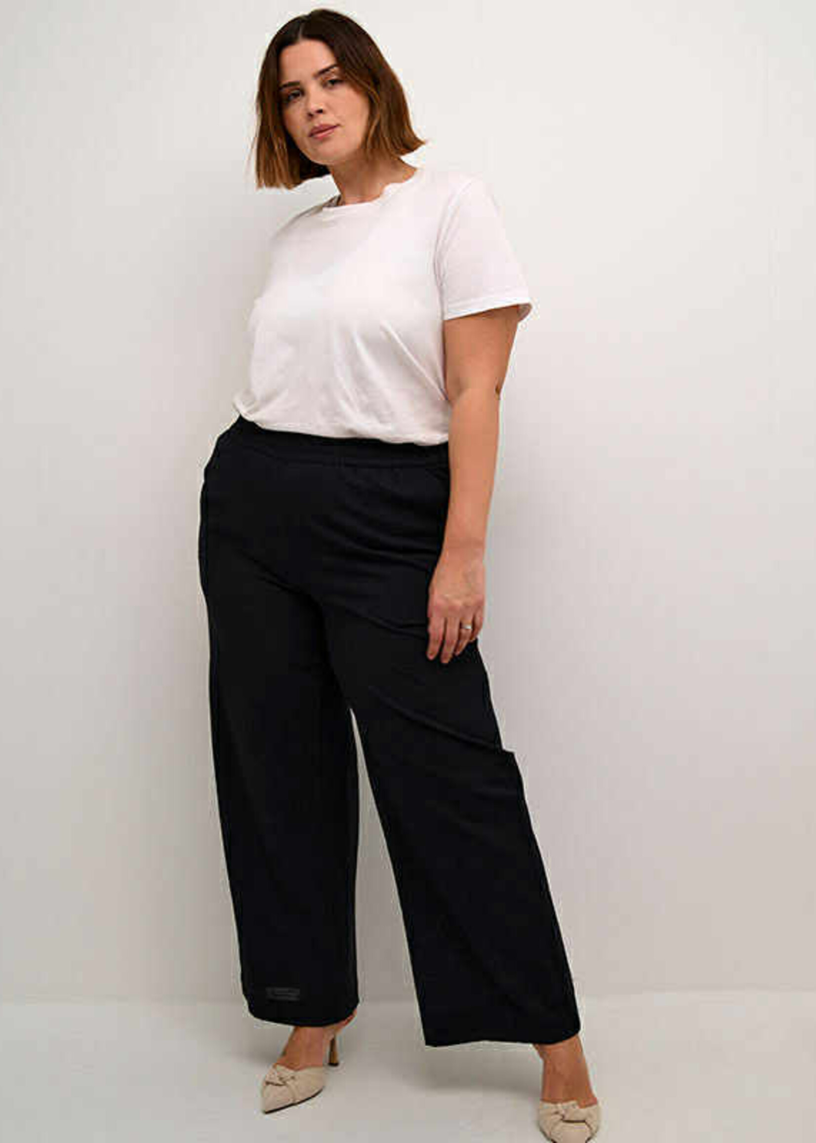 KAFFE CURVE KAFFE CURVE-PANTALON 7/8-10582338